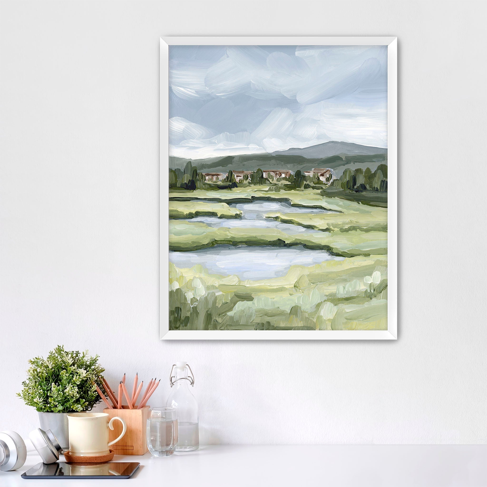 Keystone II Art Print - Premium Wall Decor for Home & Office - Perfect for Living Room, Bedroom & Office Spaces