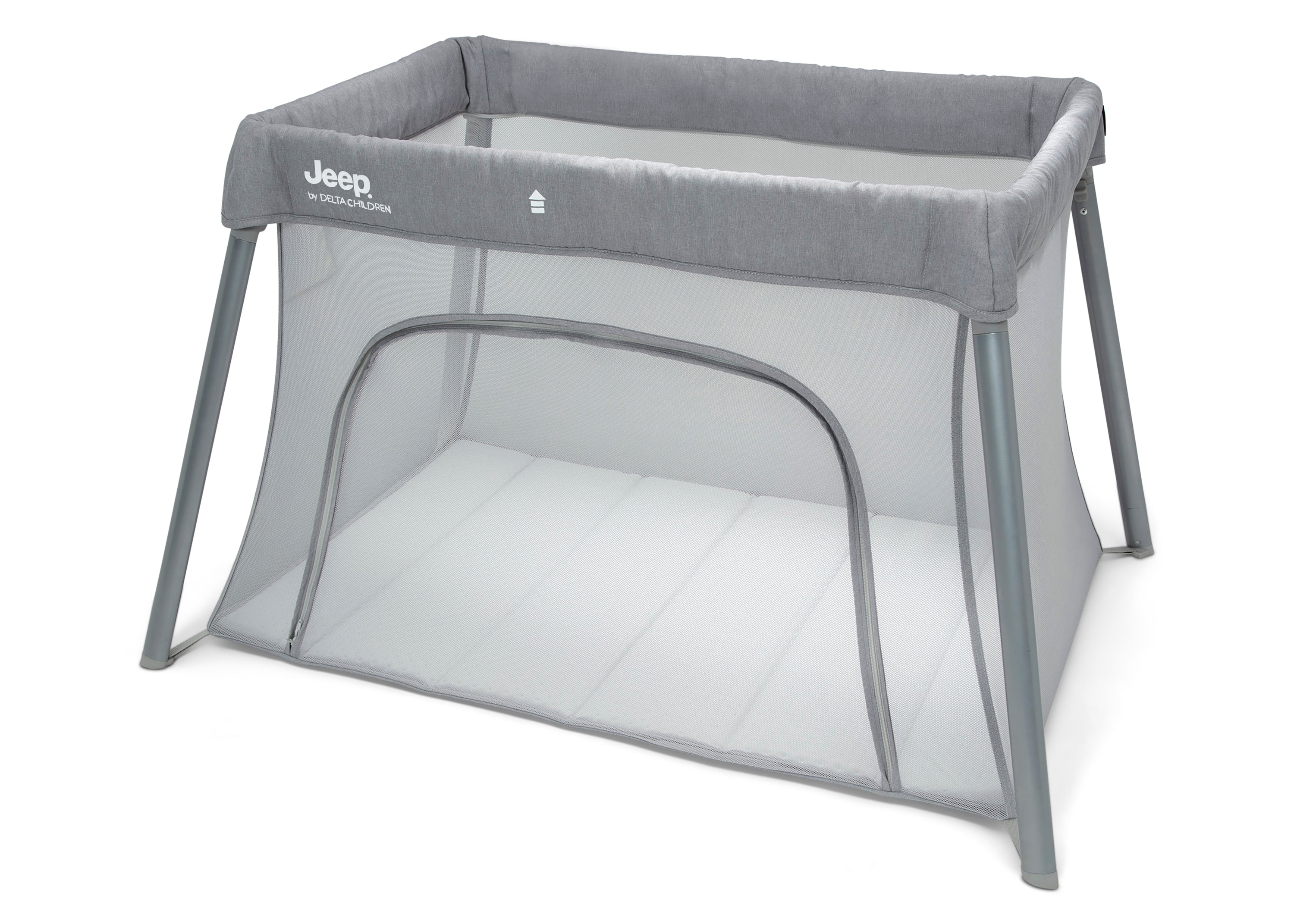 Horizon Compact Travel 2-in-1 Play Yard & Bassinet for Babies - Portable Crib with Canopy for Nursery, Travel, and Outdoor Use