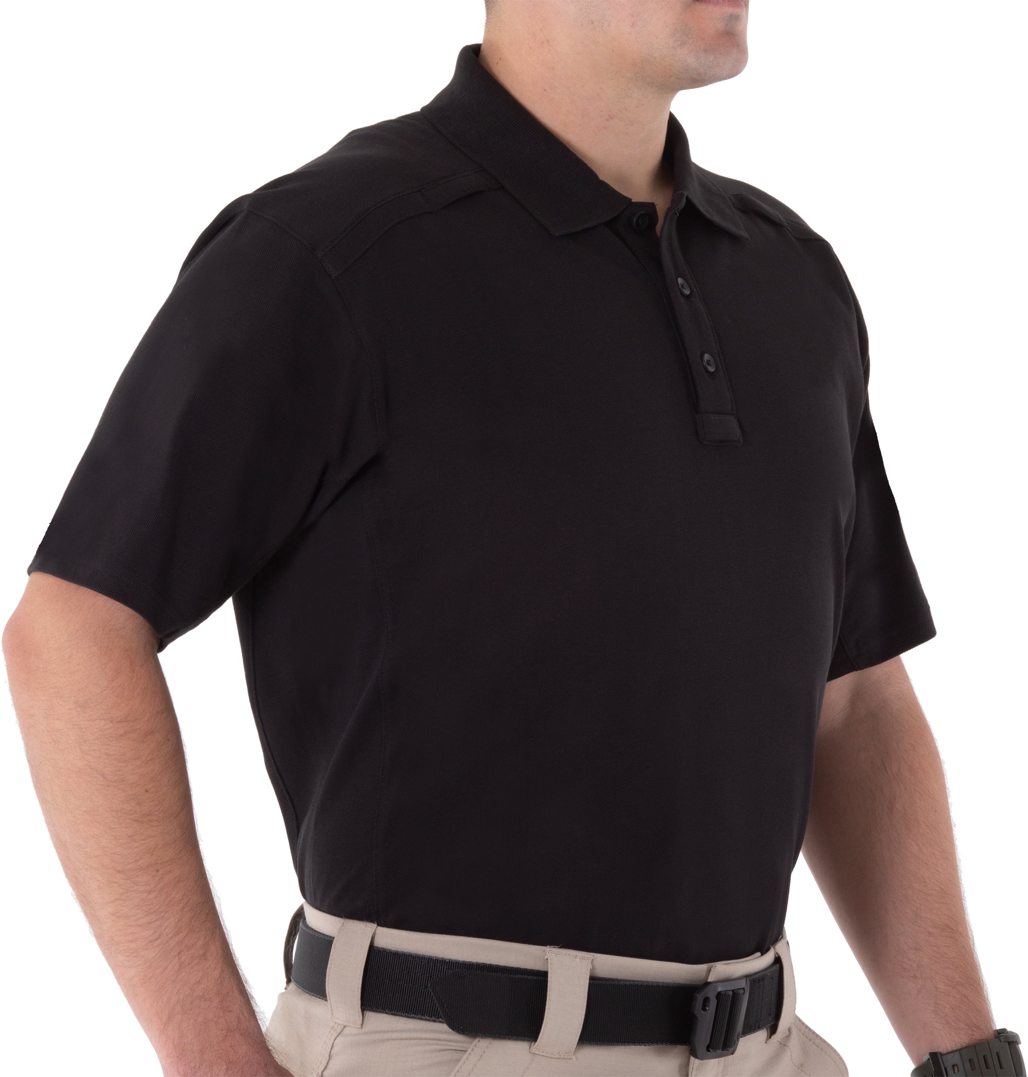 Men's Cotton Short Sleeve Polo Shirt - Breathable Casual Summer Tops for Golf, Work & Outdoor Activities