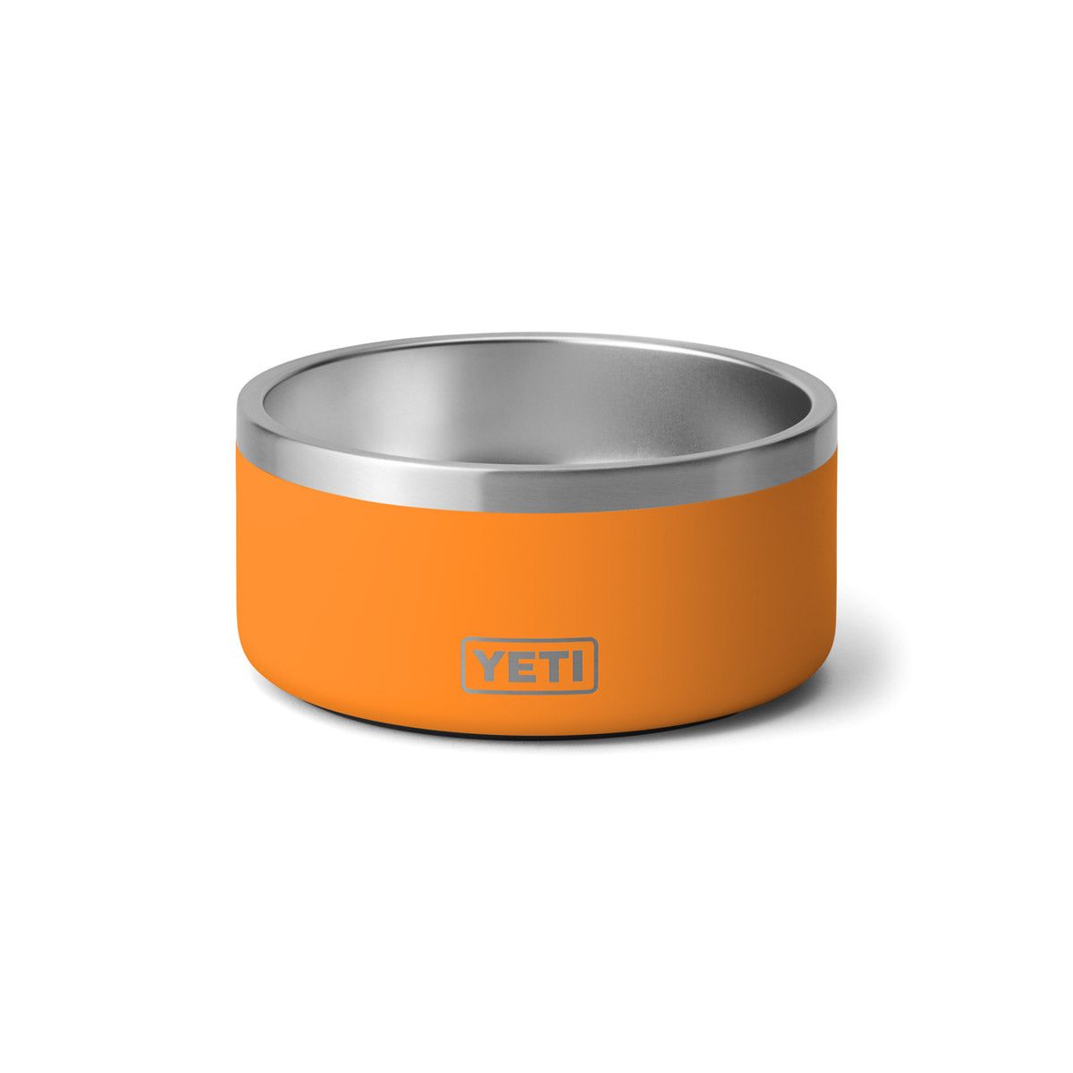 Boomer 4 Dog Bowl - Non-Slip Stainless Steel Pet Food Dish for Large Dogs - Perfect for Indoor & Outdoor Feeding