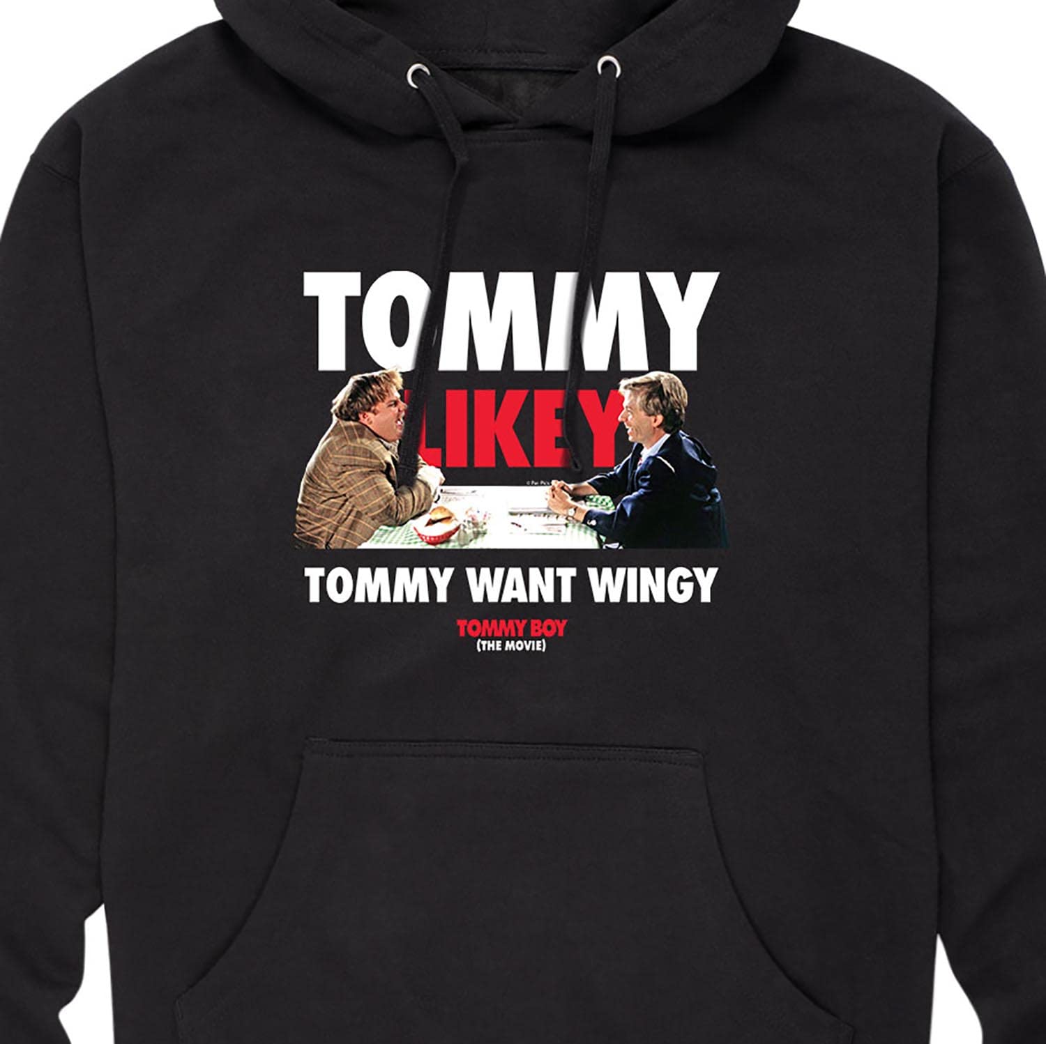 HYBRID APPAREL Tommy Boy Hooded Fleece Sweatshirt for Men - Warm Pullover Fleece Hoodie for Casual Wear, Street Style & Winter Outfits