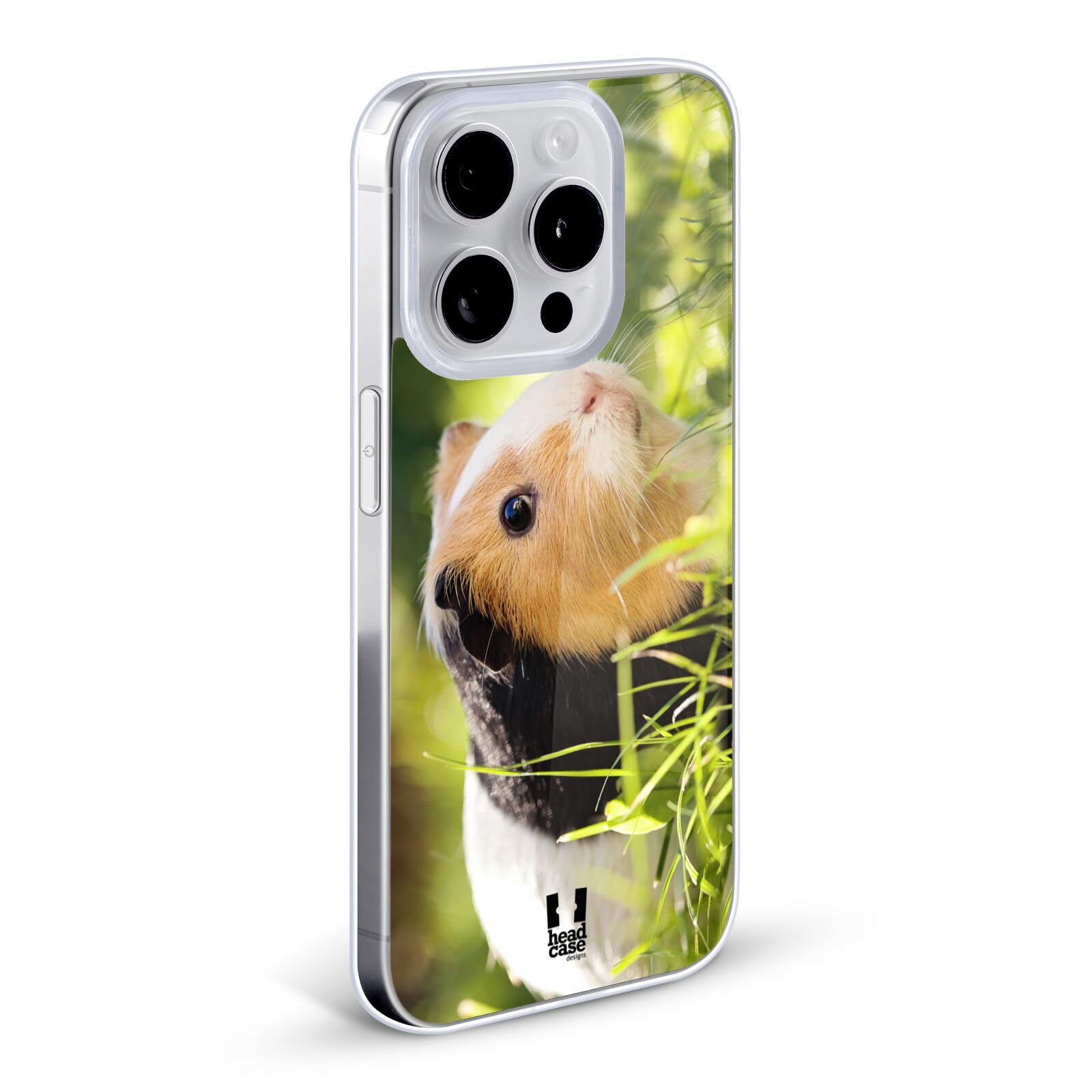 Guinea Pig Pet Famous Animals Soft Gel Phone Case Compatible with Apple iPhone 11 Pro Max - Cute Animal Design with Matching Wallpaper - Perfect Gift for Pet Lovers & iPhone Users