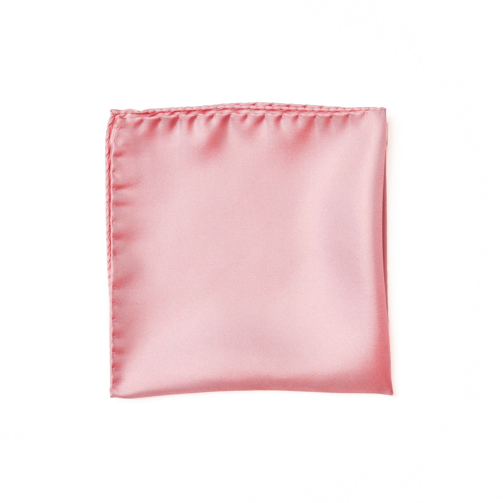 HENRY SARTORIAL x HEMLEY Luxury Silk Pocket Square - Elegant Pink for Men's Formal Wear | Perfect for Weddings, Business Meetings & Special Occasions