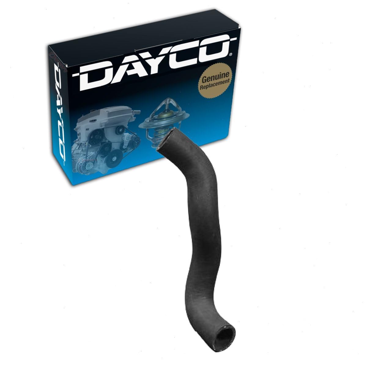 Dayco 72466 Curved Radiator Hose - High-Performance Cooling Hose for Cars, Trucks & SUVs | Perfect for Engine Cooling System Repairs & Upgrades
