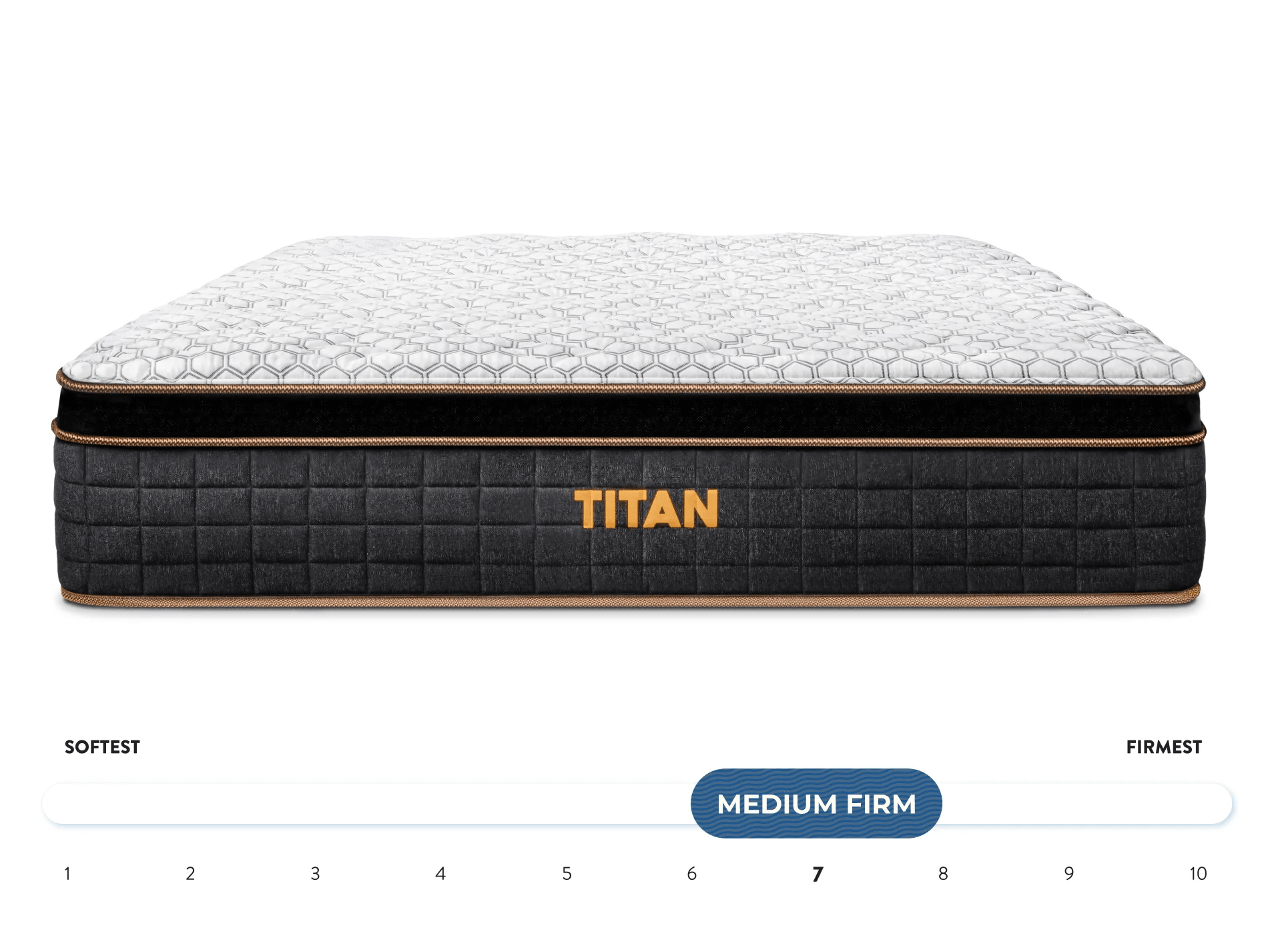 BB Titan Elite BBTIEL50 Queen Size Mattress - Premium Cooling Gel Memory Foam for Pressure Relief & Back Support - Perfect for Hot Sleepers & Couples