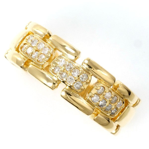 18K Yellow Gold Diamond Ring for Women - Elegant Solitaire Engagement & Wedding Band - Perfect for Proposals, Anniversaries, and Special Occasions