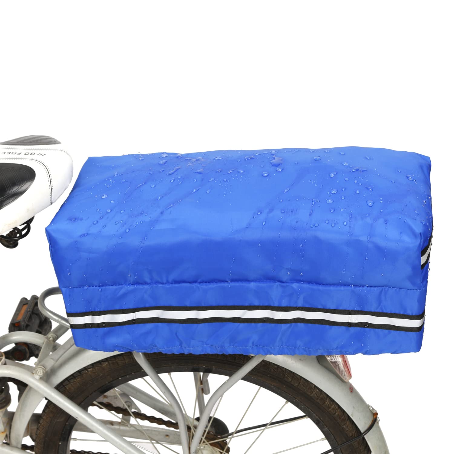 Waterproof E-Bike Battery Cover - Durable Rear Seat Protection with Storage Bag for Electric Bicycle | Perfect for Commuting, Mountain Biking & Outdoor Adventures