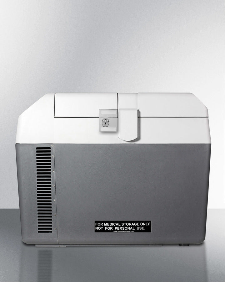 Accucold 26-Quart Portable Refrigerator and Freezer - Compact Mini Fridge for Camping, Travel, Road Trips & Outdoor Adventures - 12V/24V DC & 110V AC Power Options