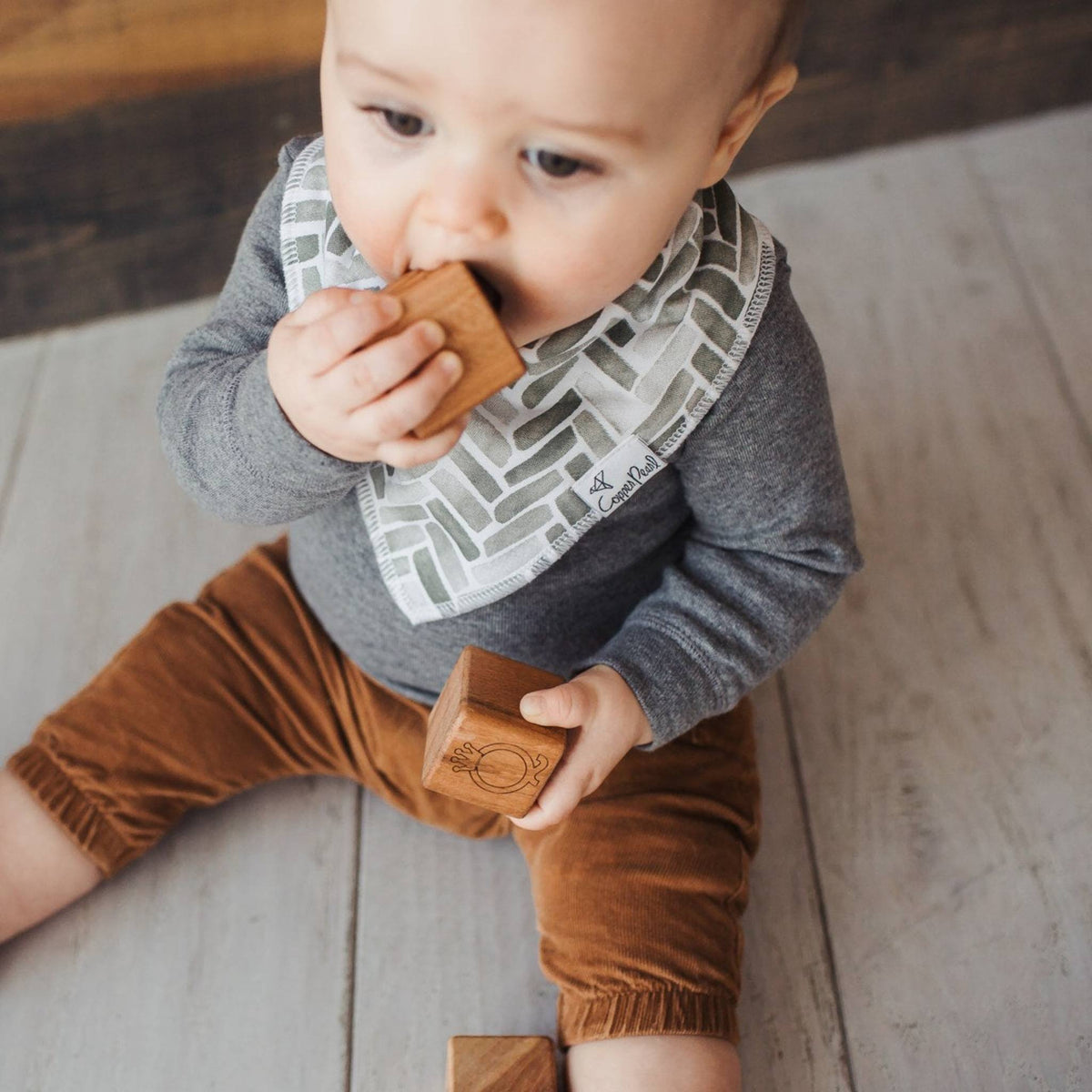 Soft Organic Cotton Baby Bandana Bibs - 3 Pack Drool Bibs for Newborns & Infants - Cute & Absorbent for Feeding, Teething, and Everyday Use