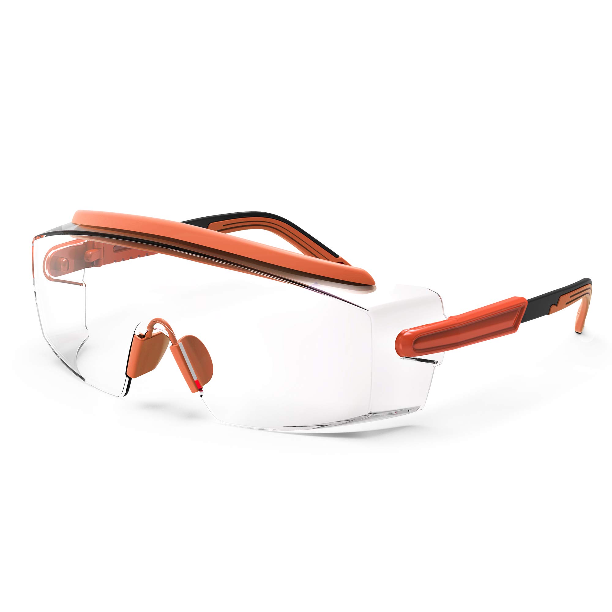 Anti Fog Safety Glasses - ANSI Z87.1 Certified Protective Goggles with Scratch-Resistant Lenses, Adjustable Fit for Work, DIY & Outdoor Activities