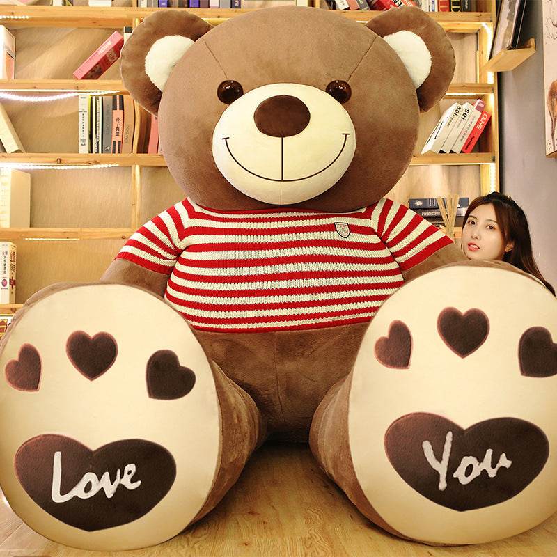 6.5ft Giant Stuffed Teddy Bear - Soft & Cuddly Large Plush Toy for Kids & Adults | Perfect for Gifts, Bedroom Decor, and Snuggling