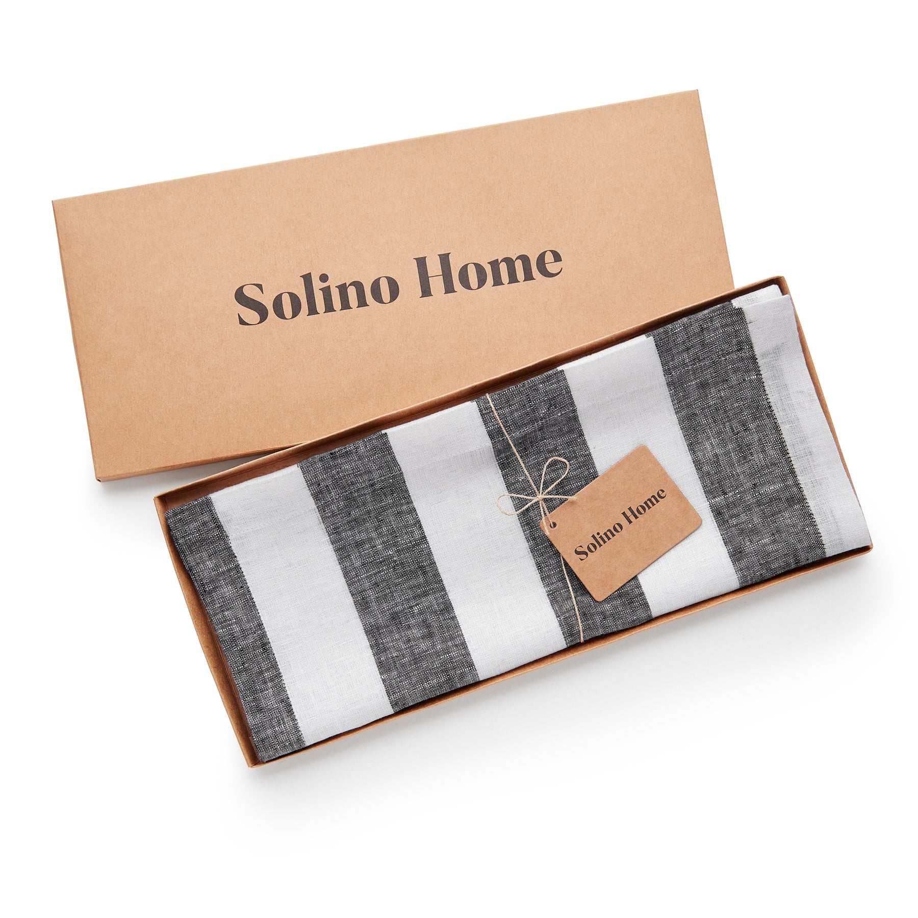 Stylish Cabana Stripe Table Runner - 18 Inch Wide Cotton Decorative Dining Table Cover for Summer Parties & Outdoor Events