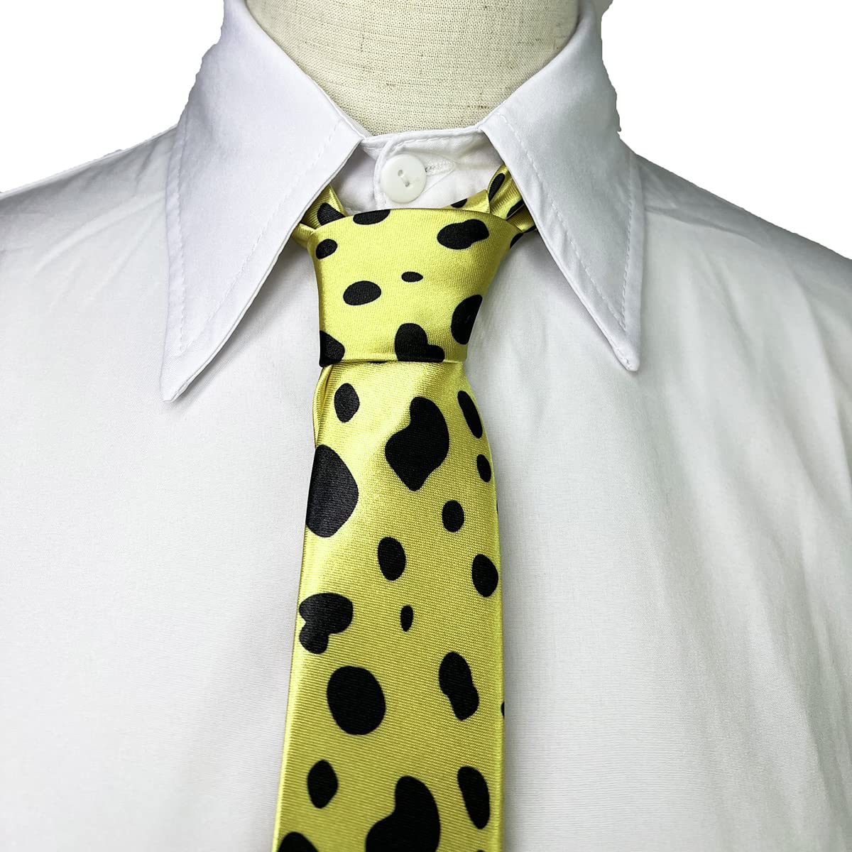 Kento Nanami Anime Cosplay Tie - Official Jujutsu Kaisen Necktie Prop for Halloween, Cosplay & Gift - Perfect for Anime Fans & Collectors