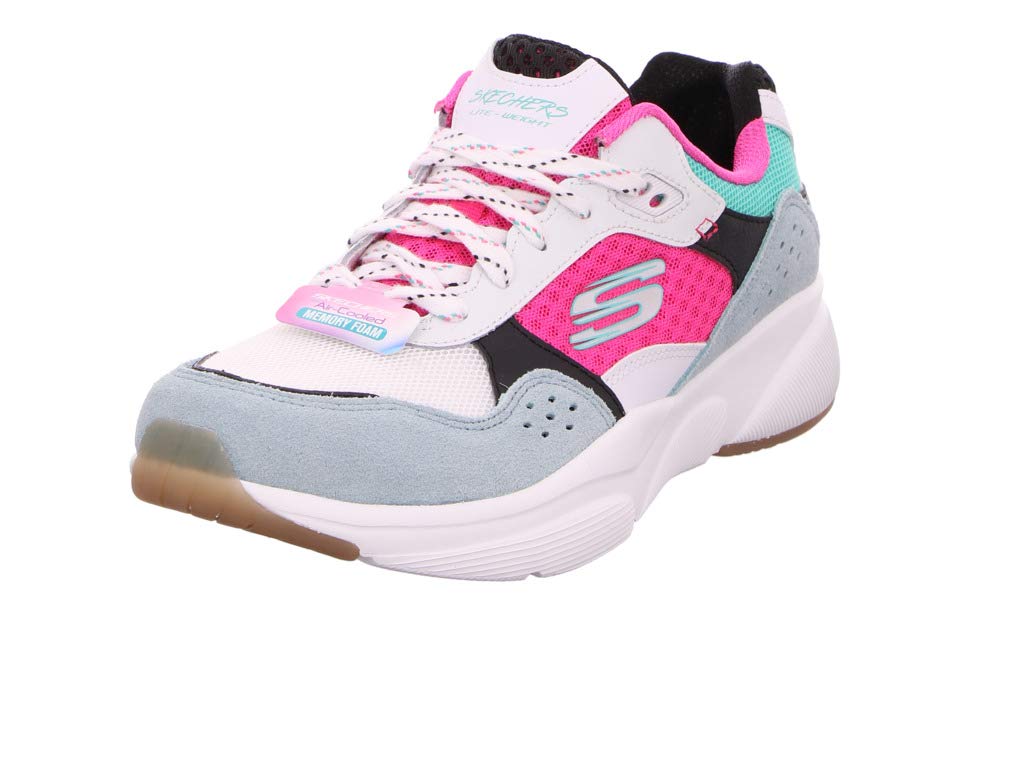 Skechers Women's Meridian Sneaker - Lightweight Walking Shoes for Women with Memory Foam - Comfortable Casual Shoes for Workout, Travel & Everyday Wear