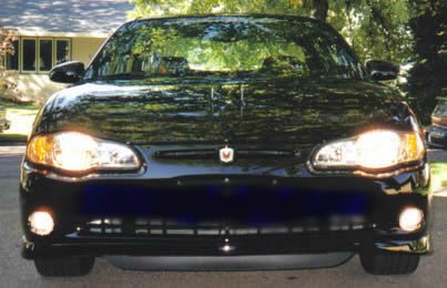 White LED Halo Fog Lights for 2000-2007 Chevy Monte Carlo - Durable Replacement Fog Lamps with Bright Halo Ring - Perfect for Night Driving & Off-Road Adventures