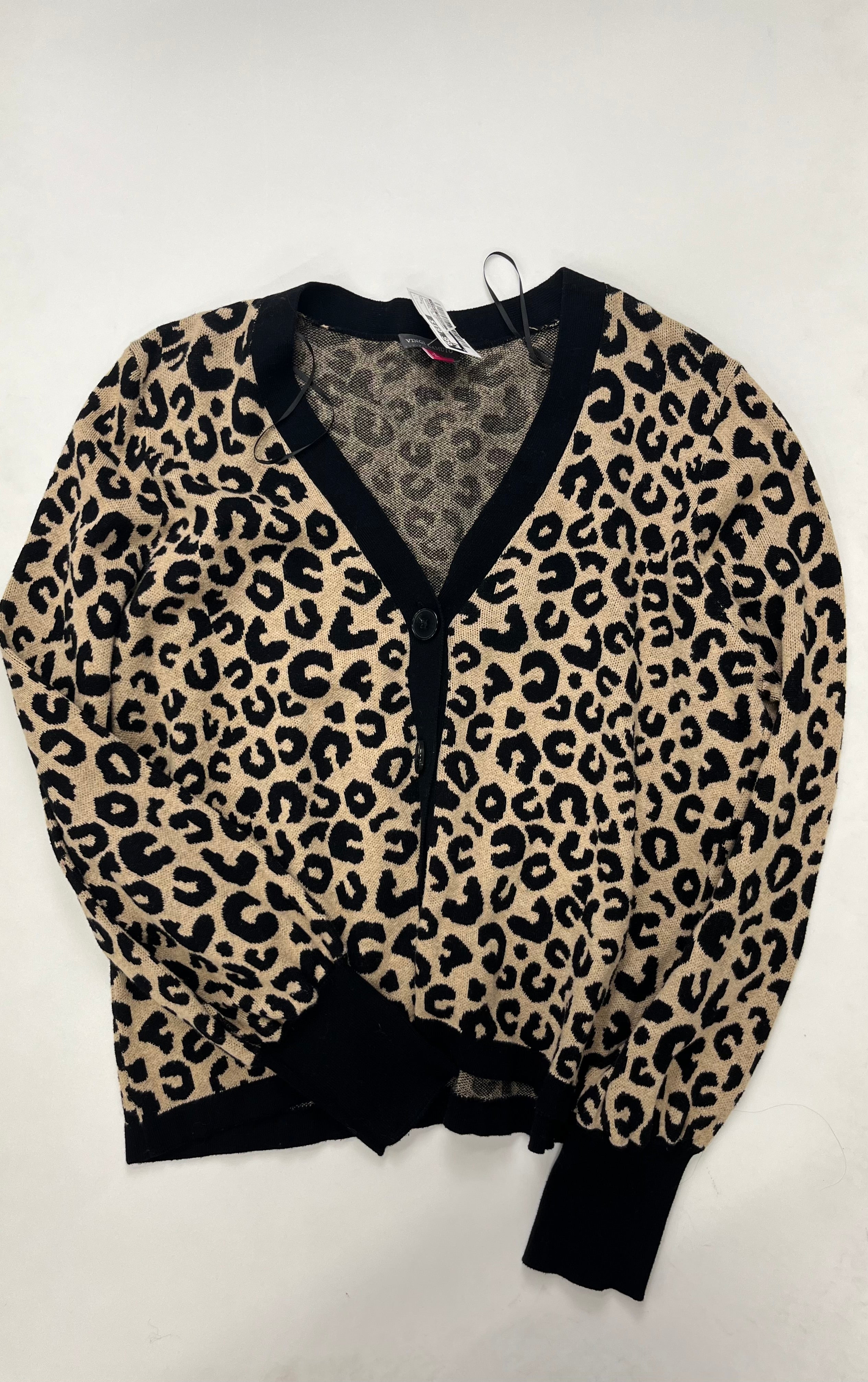 Vince Camuto Women's Animal Print Sweater Cardigan - Size Large | Cozy Knit Pullover for Fall & Winter | Perfect for Casual Outfits, Office Wear & Date Nights
