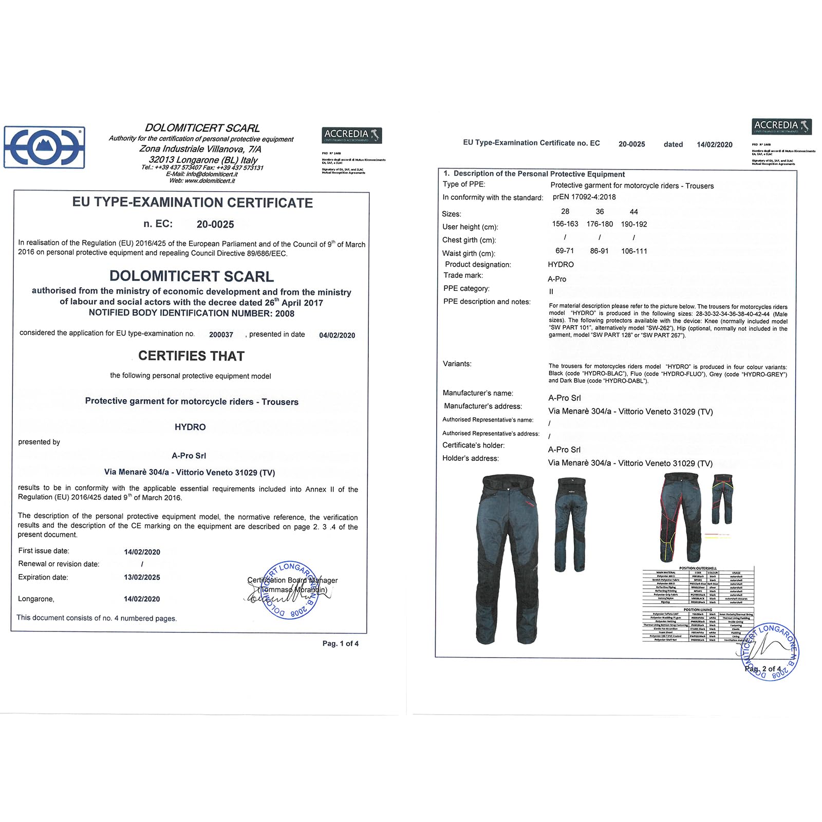 Waterproof Motorcycle Pants for Men - Thermal Cordura Textile Trousers Size 30 - All-Weather Riding Gear for Commuting & Adventure Tours