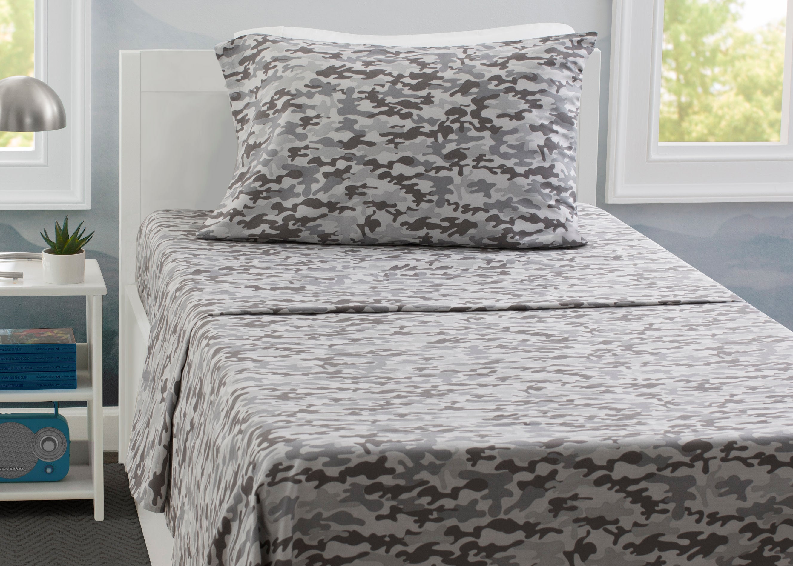 Camouflage 3-Piece Twin Sheet Set - Soft Breathable Bedding for Kids & Teens - Perfect for Hunting, Camping & Outdoor Themed Bedrooms