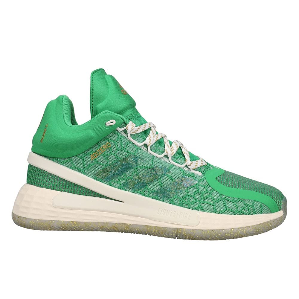 Adidas Men's D Rose 11 Basketball Shoes - Green | High-Performance Basketball Sneakers for Men | Perfect for Court Play & Casual Wear