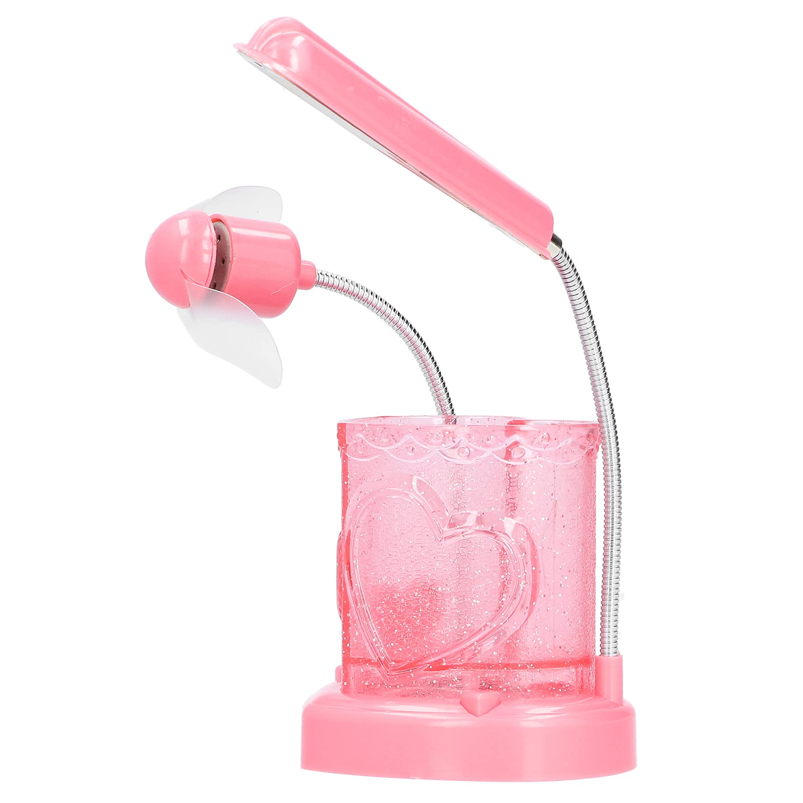 Shanrya LED Table Lamp with USB Cable - Multifunctional Pencil Holder & Night Light for Kids, Home, Office - Perfect for Study Desks, Bedrooms & Workspaces