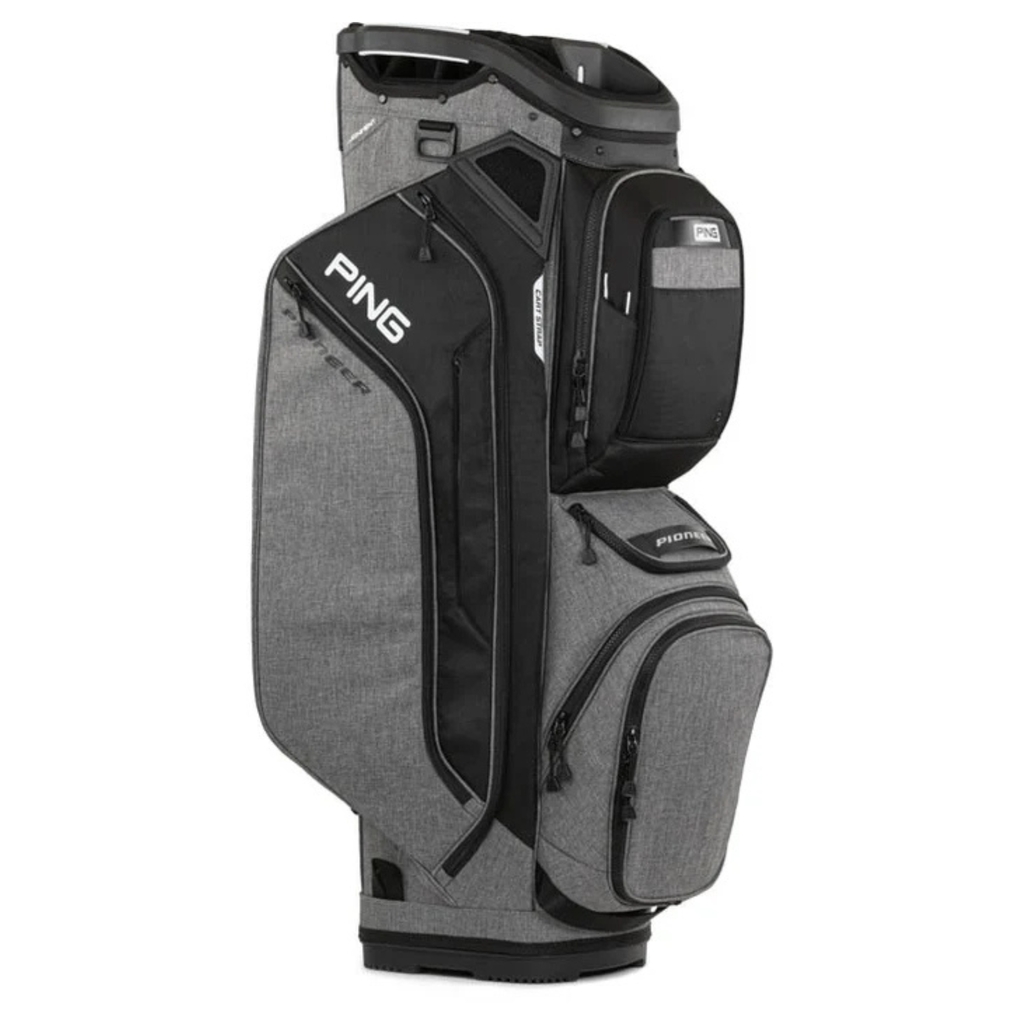 PING Pioneer 244 Golf Cart Bag - Lightweight Stand Bag with 14-Way Divider, Waterproof Pocket & Cooler - Perfect for Golf Tournaments & Driving Range Practice