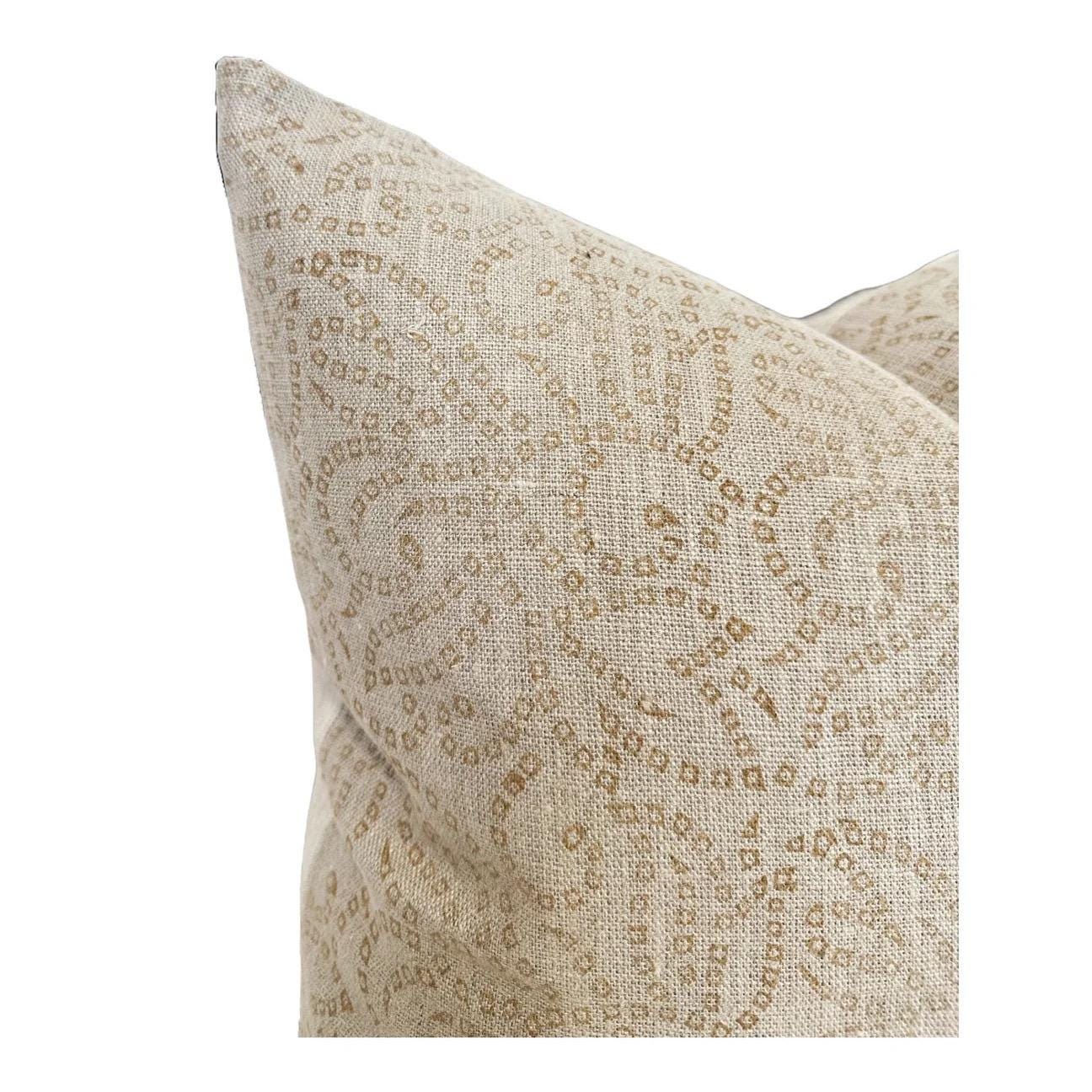 Premium Linen & Cotton Blend Decorative Throw Pillow Collection #3 - Perfect for Sofa, Bed & Home Decor