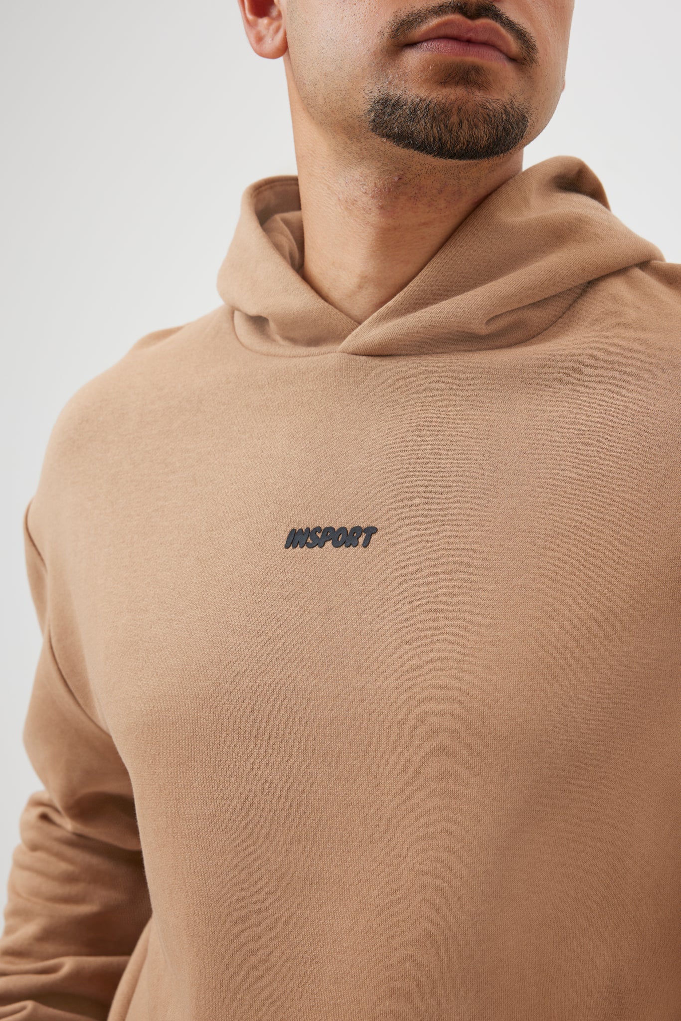 INSPORT Unisex Frankie Caramel Hoodie - Soft & Comfortable Pullover for Men & Women - Perfect for Casual Wear, Gym, and Outdoor Activities