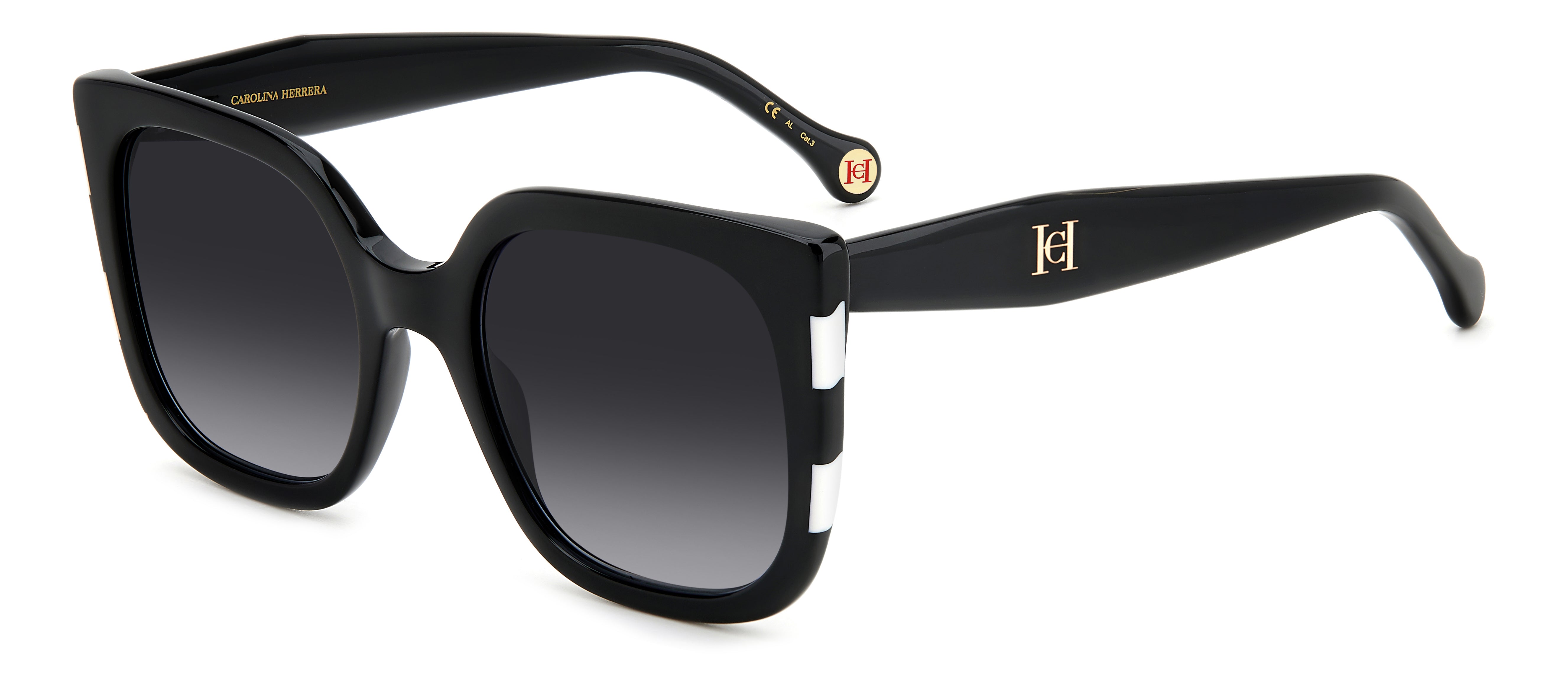 Carolina Herrera HER 0128/S Women's Luxury Sunglasses - UV Protection & Polarized Lenses for Driving, Beach & Outdoor Fashion