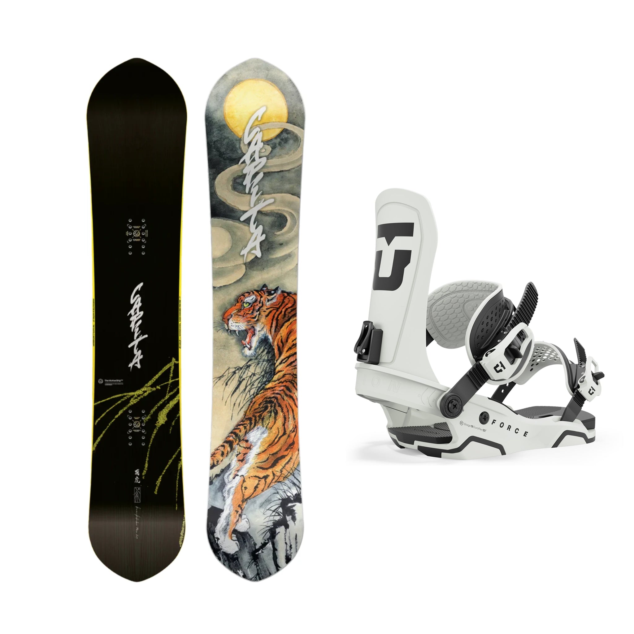 CAPiTA Kazu Kokubo Pro Snowboard 2025 with Union Force Bindings - High-Performance All-Mountain & Freestyle Snowboard for Men & Women - Perfect for Powder, Park & Backcountry Riding