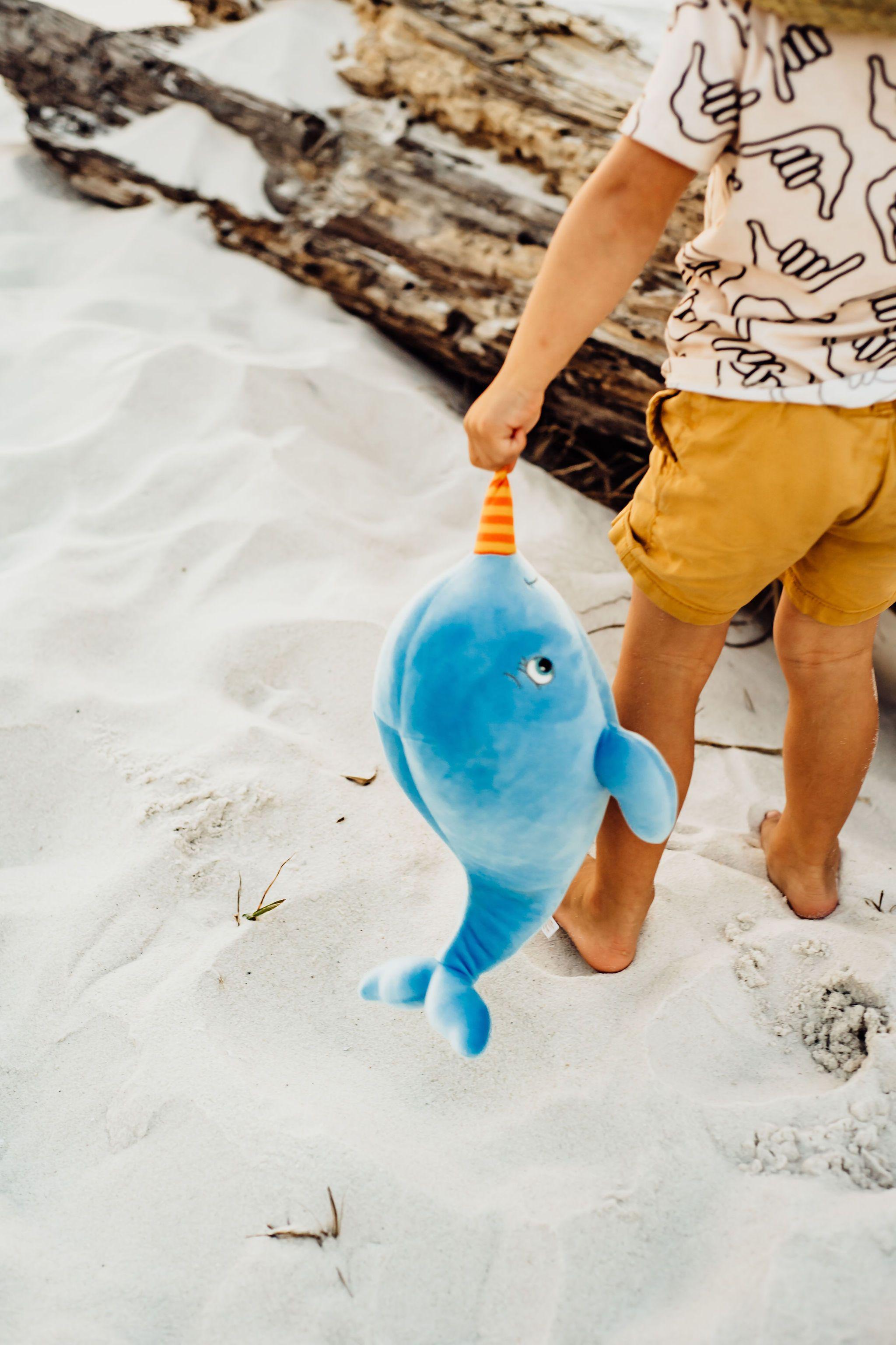 Adorable Wally Narwhal Stuffed Animal - Perfect for Kids' Bedrooms, Nursery Decor & Gift Giving