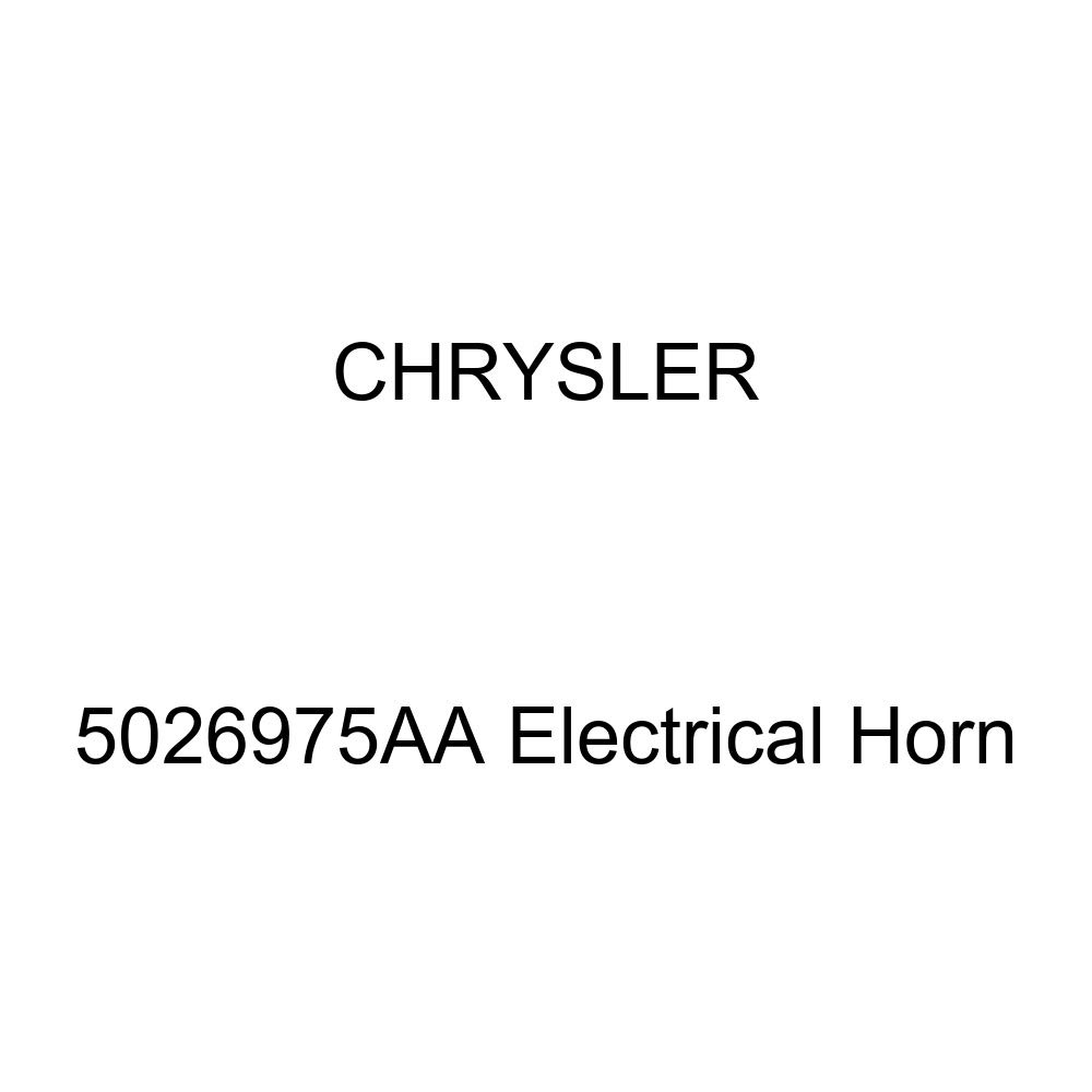 Chrysler Genuine 5026975AA Electrical Horn Replacement - OEM Quality Car Horn for Chrysler Vehicles | Perfect for Road Safety & Emergency Warning