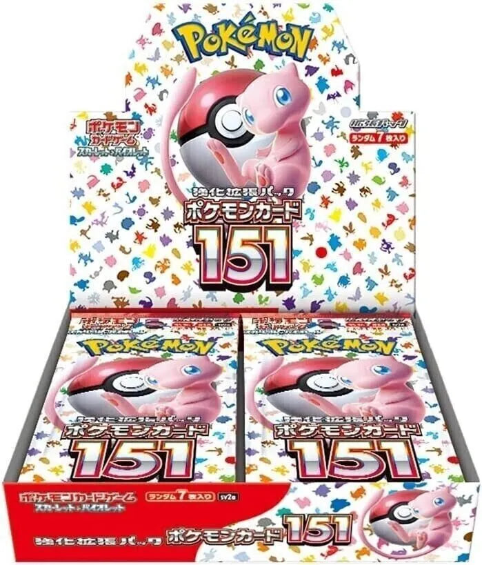 Original Pokemon Scarlet & Violet 151 SV2A Booster Pack Japanese Edition - Collectible Trading Cards for Battles, Gifts & Nostalgic Fun