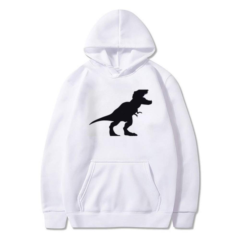 DIYthinker Dinosaur Bones Tyrannosaurus Rex Graphic Fleece Hoodie - Cozy Pullover Sweatshirt for Men & Women | Perfect for Casual Wear, Outdoor Activities & Gifts