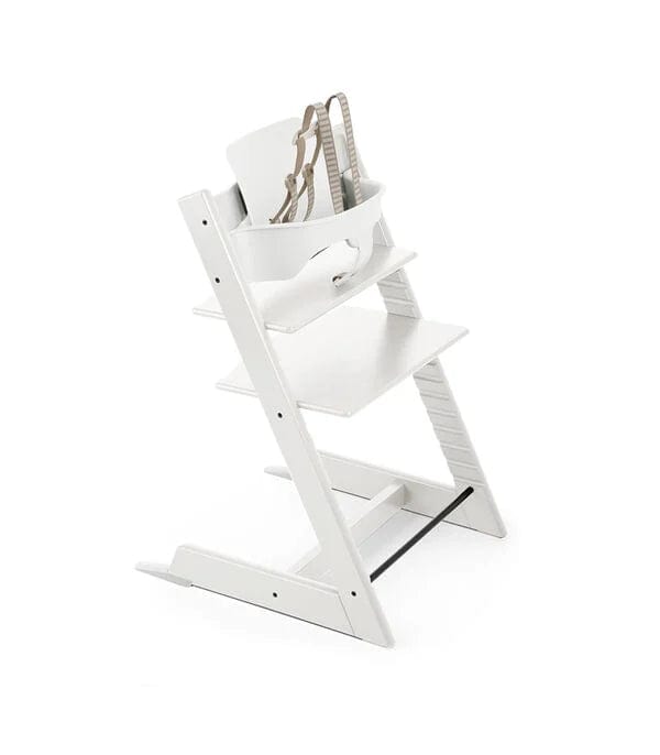 Stokke Tripp Trapp Baby High Chair with Safety Harness - Adjustable Wooden Chair for Infants & Toddlers - Perfect for Dining, Feeding & Learning at Home