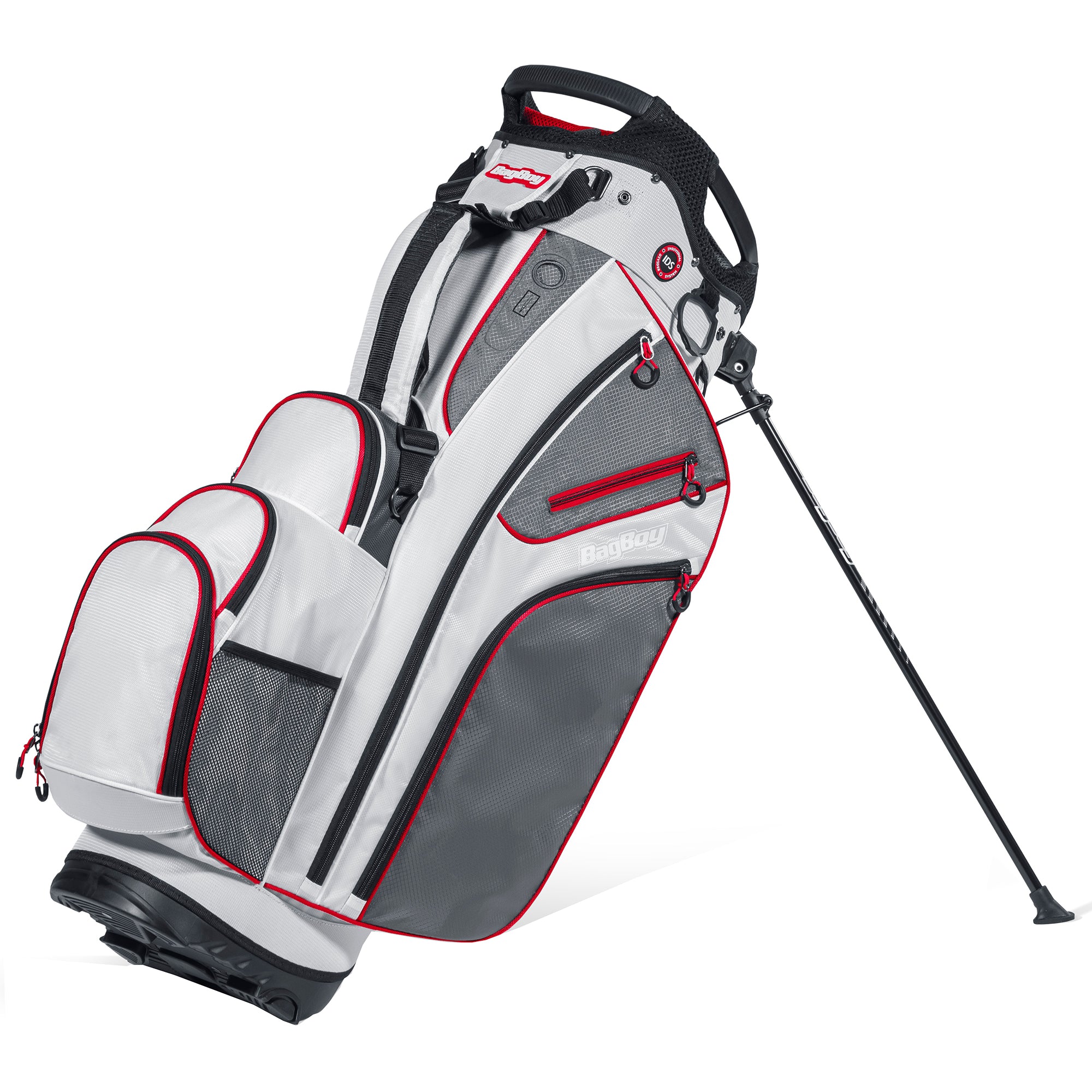 Bag Boy Chiller Hybrid Golf Stand Bag - Lightweight & Durable Golf Bag with Cooler Pocket - Perfect for Golfers on the Course & Driving Range