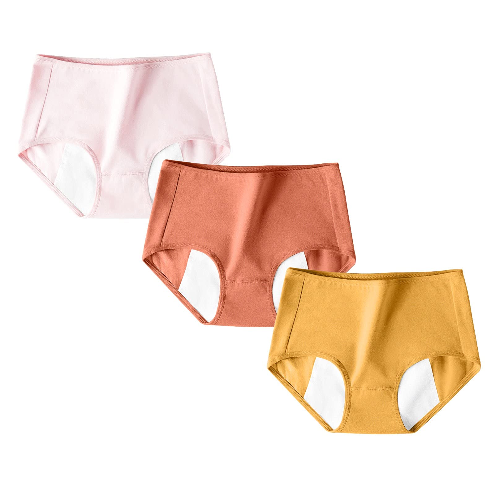 3 Pack Women's Seamless Underwear - Ice Silk Soft Breathable Panties, Mid Rise No Show Hipster Briefs for Everyday Comfort & Invisible Wear Under Tight Clothes