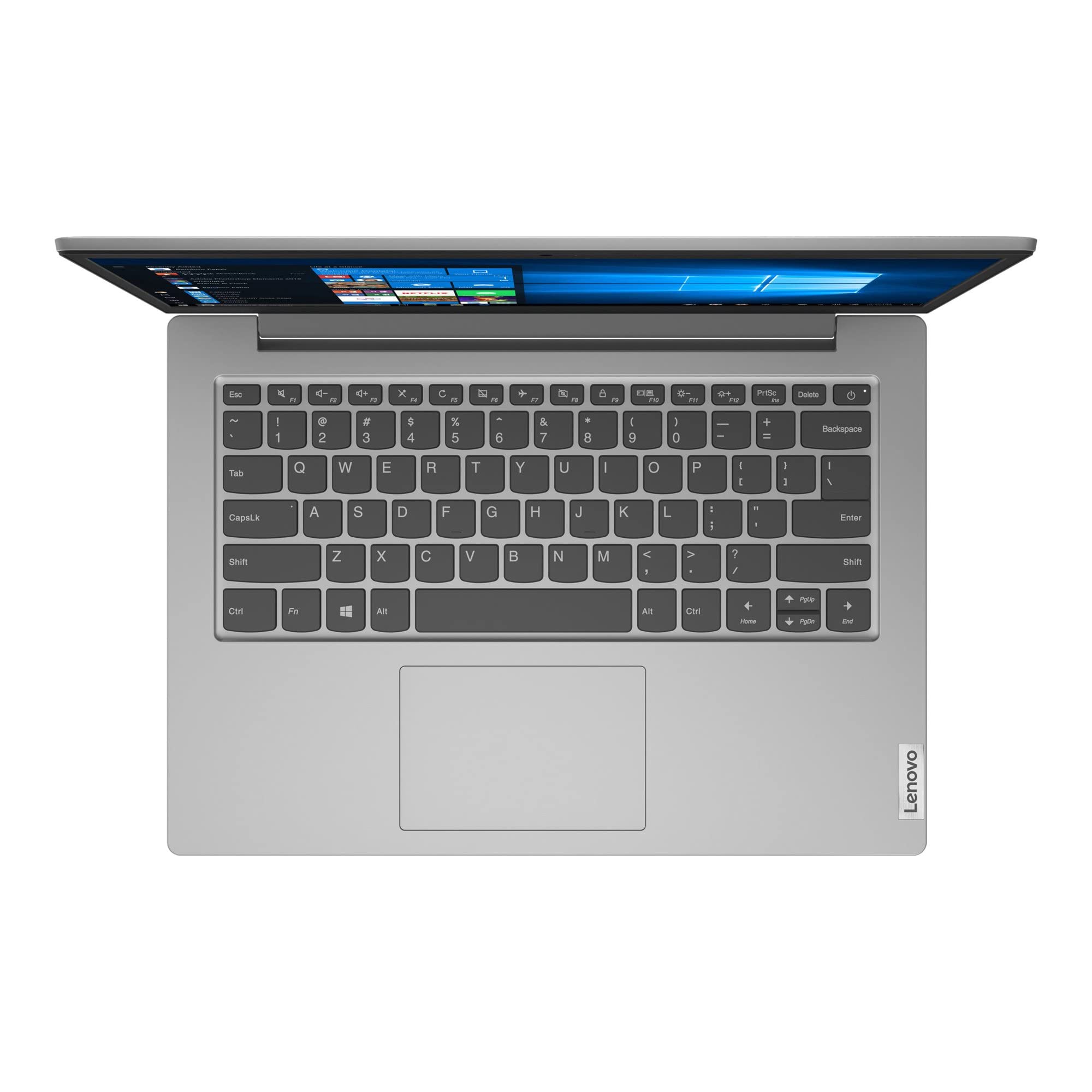 Lenovo IdeaPad 1 14-inch Laptop - Intel Quad-Core Processor, 4GB DDR4 RAM, 256GB SSD, Windows 11 Home | Anti-Glare Display & Intel UHD Graphics | Perfect for Remote Work, Online Learning & Home Office Use
