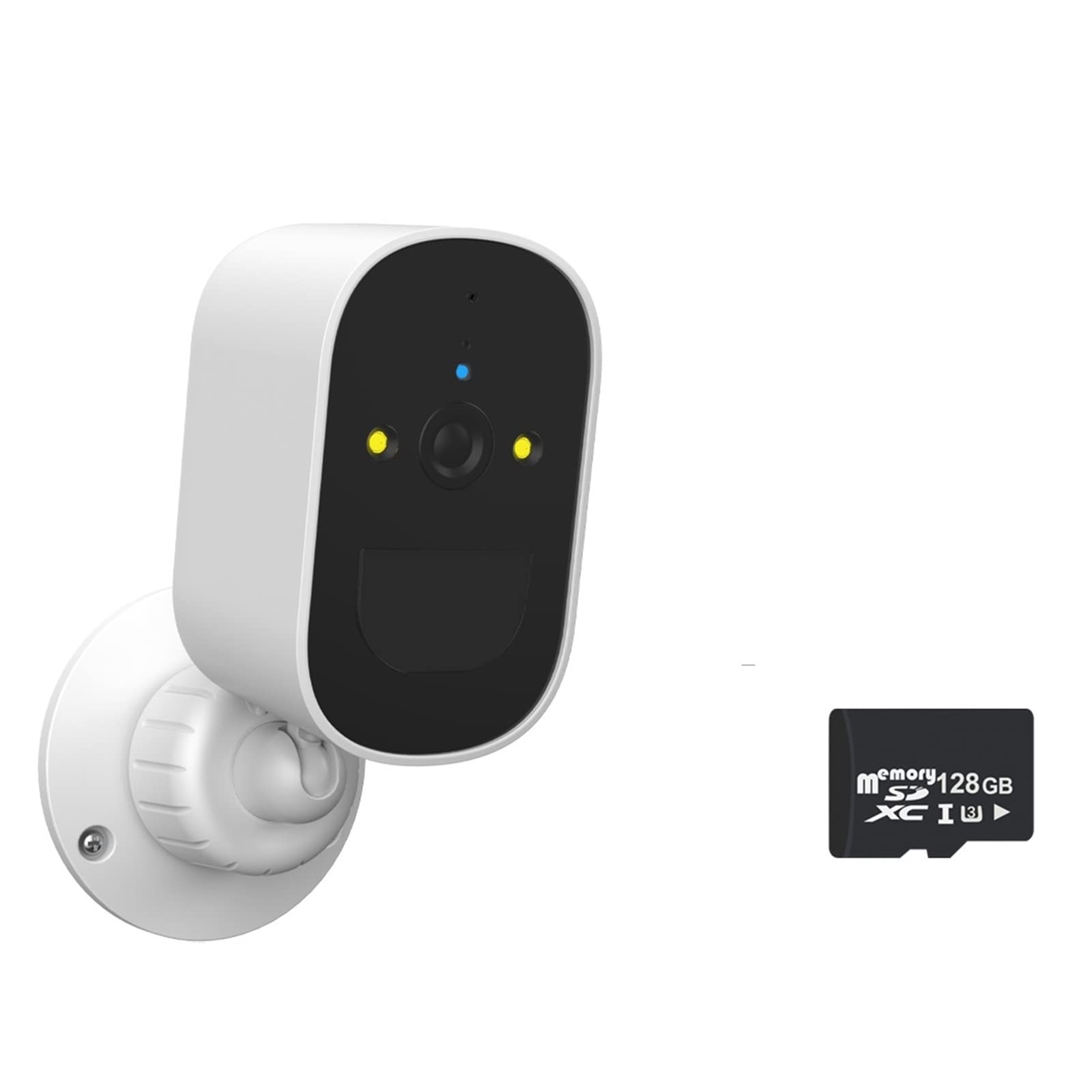 Solar Security Camera with PIR Detection - 1080P WiFi Outdoor Surveillance for Home Security