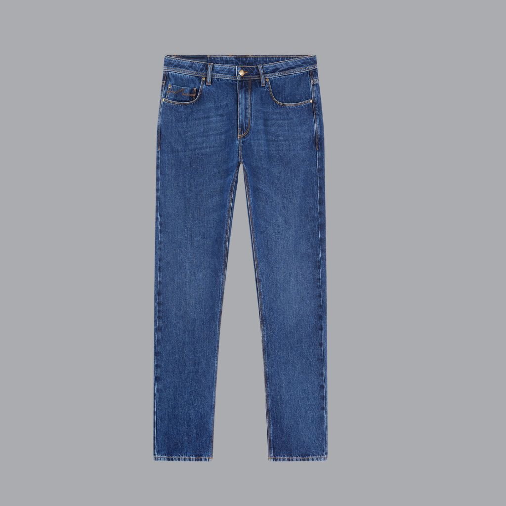 PAUL & SHARK Stretch Denim Jeans for Men - Comfortable Slim Fit Denim Pants with Elastic Waist - Perfect for Casual Wear, Office & Travel