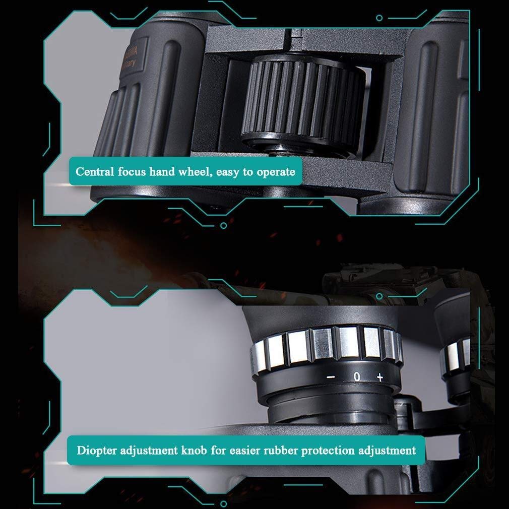 ORCOW Compact Waterproof Binoculars for Adults & Kids - 10x25 Mini Travel Binoculars for Bird Watching, Hunting, Hiking, Concerts & Outdoor Adventures | Lightweight & Durable Sports Optics