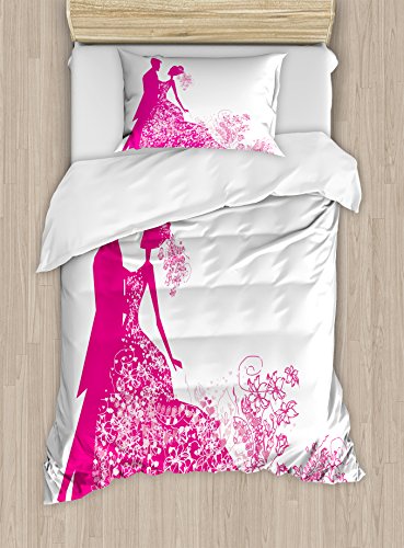 Magenta White