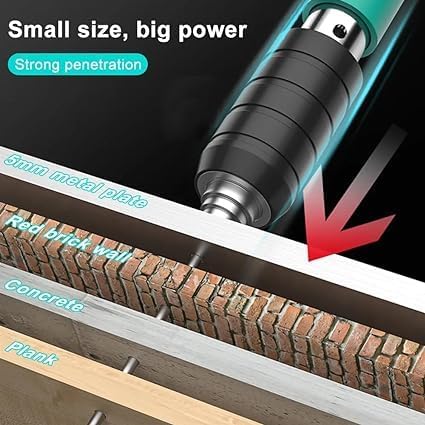 Kesig® Manual Steel Nail Gun for Cement Walls - Portable Concrete Nail Fastening Tool, Lightweight & Efficient for Woodworking, Home DIY Projects | Perfect for Hanging Pictures, Shelves & Wall Decorations