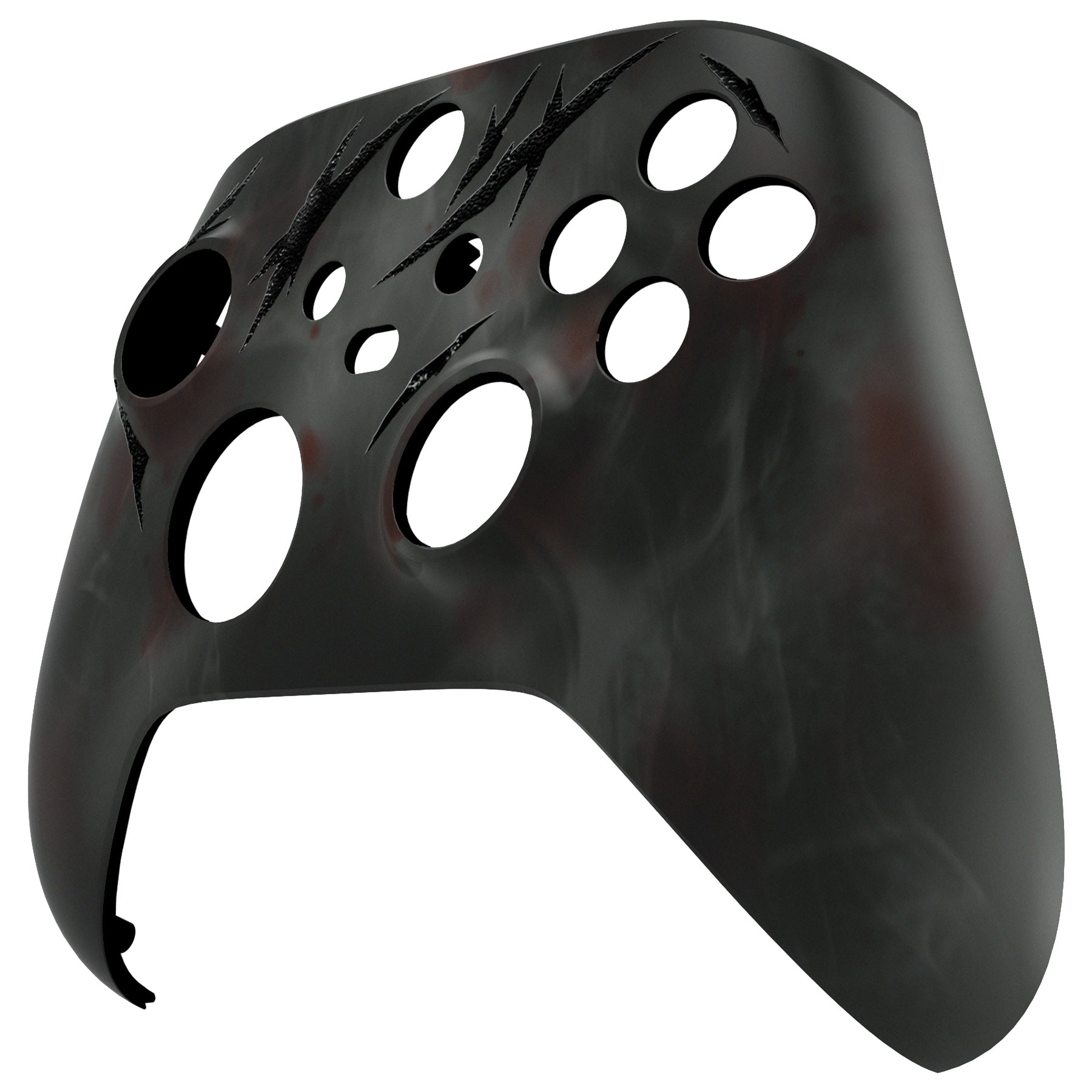 eXtremeRate Blood Mist Replacement Faceplate Housing Shell Case for Xbox Series X & S Controller - Custom Gaming Skin Cover for Enhanced Grip & Style - Perfect for Gaming Enthusiasts & Competitive Players