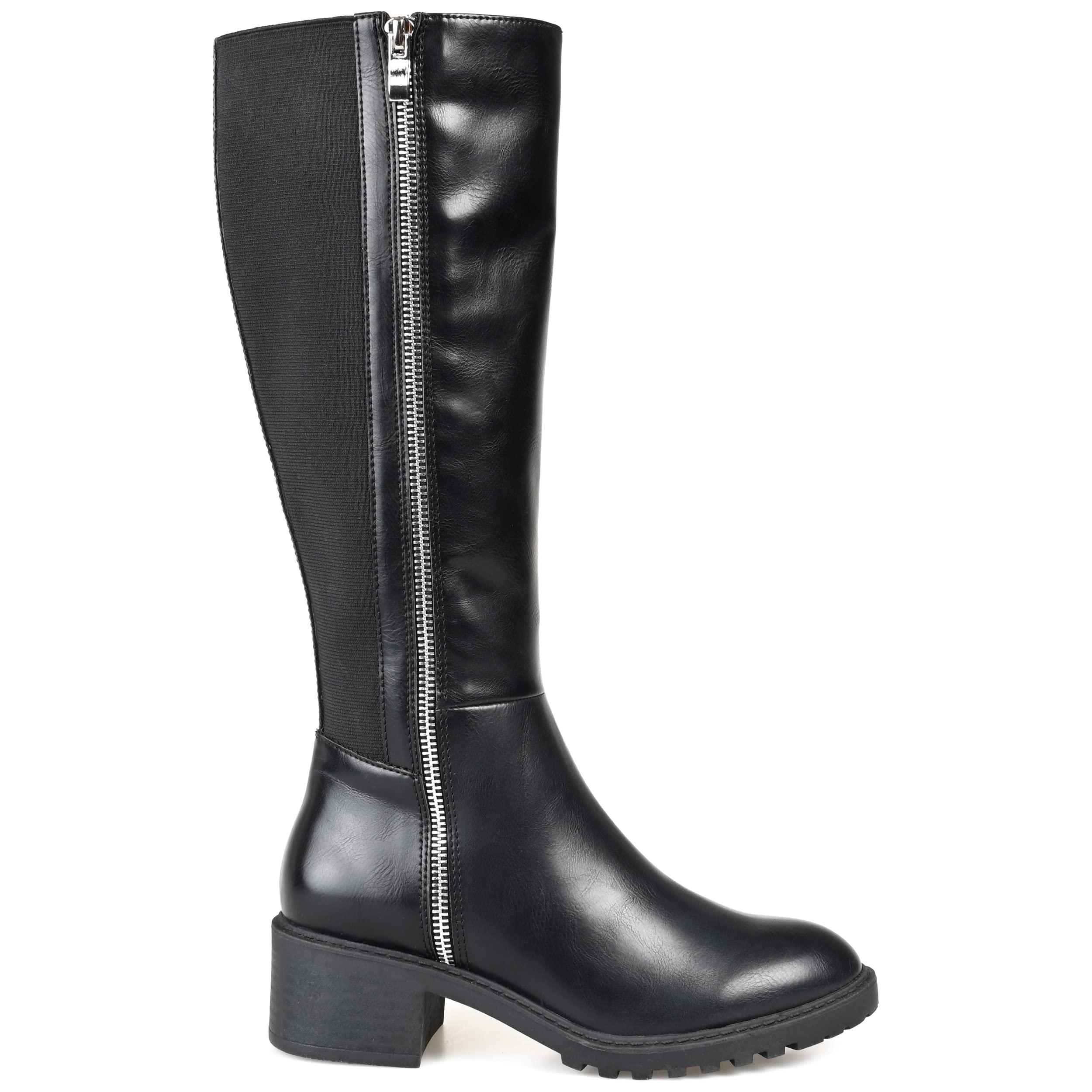 Brinley Co. Women's Comfortable Knee High Boots with Memory Foam - Stylish Winter & Fall Fashion for Casual Wear, Work & Outdoor Activities