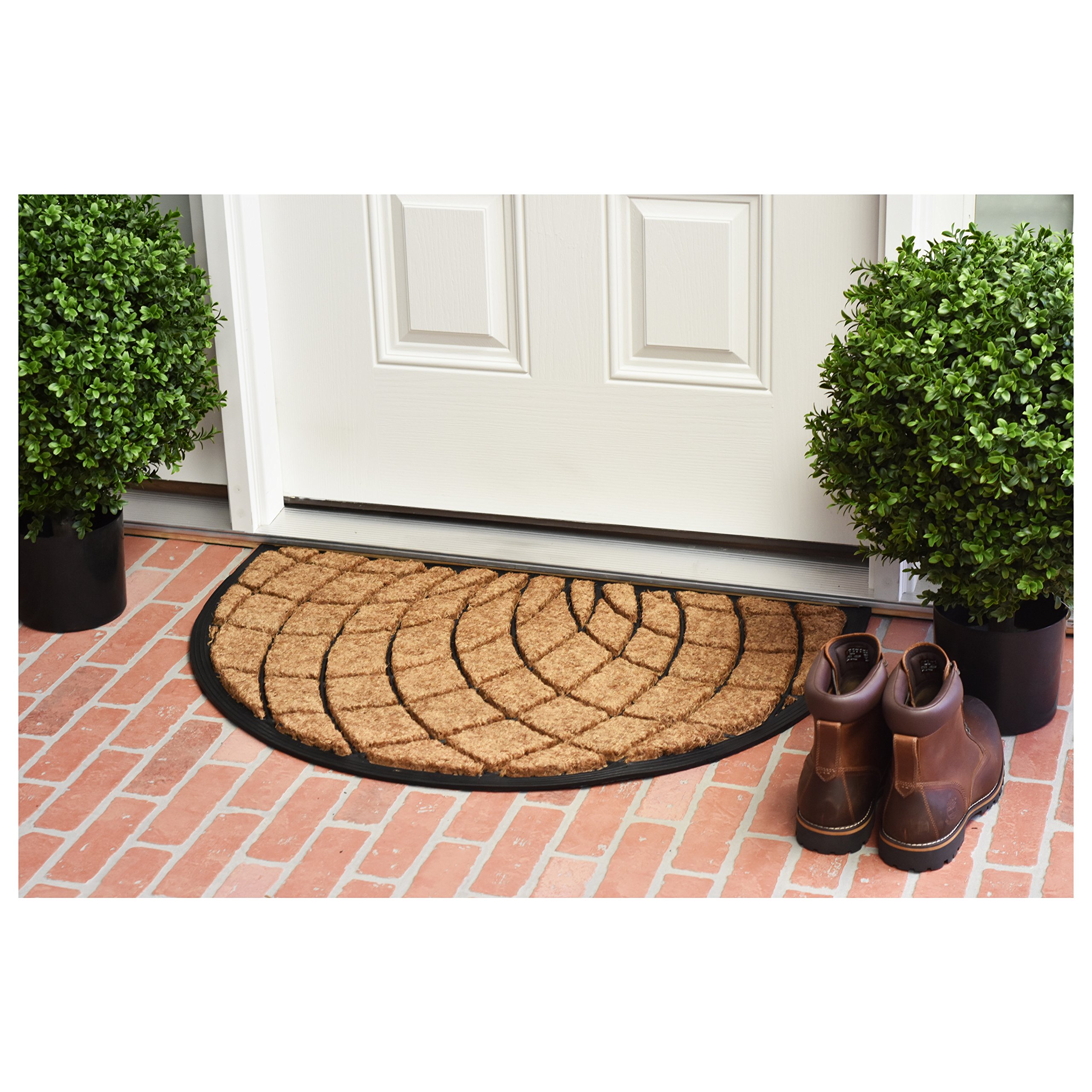 Calloway Mills Olympia Indoor/Outdoor Doormat - Non-Slip Entryway Rug for Home & Office - Durable Welcome Mat for High Traffic Areas
