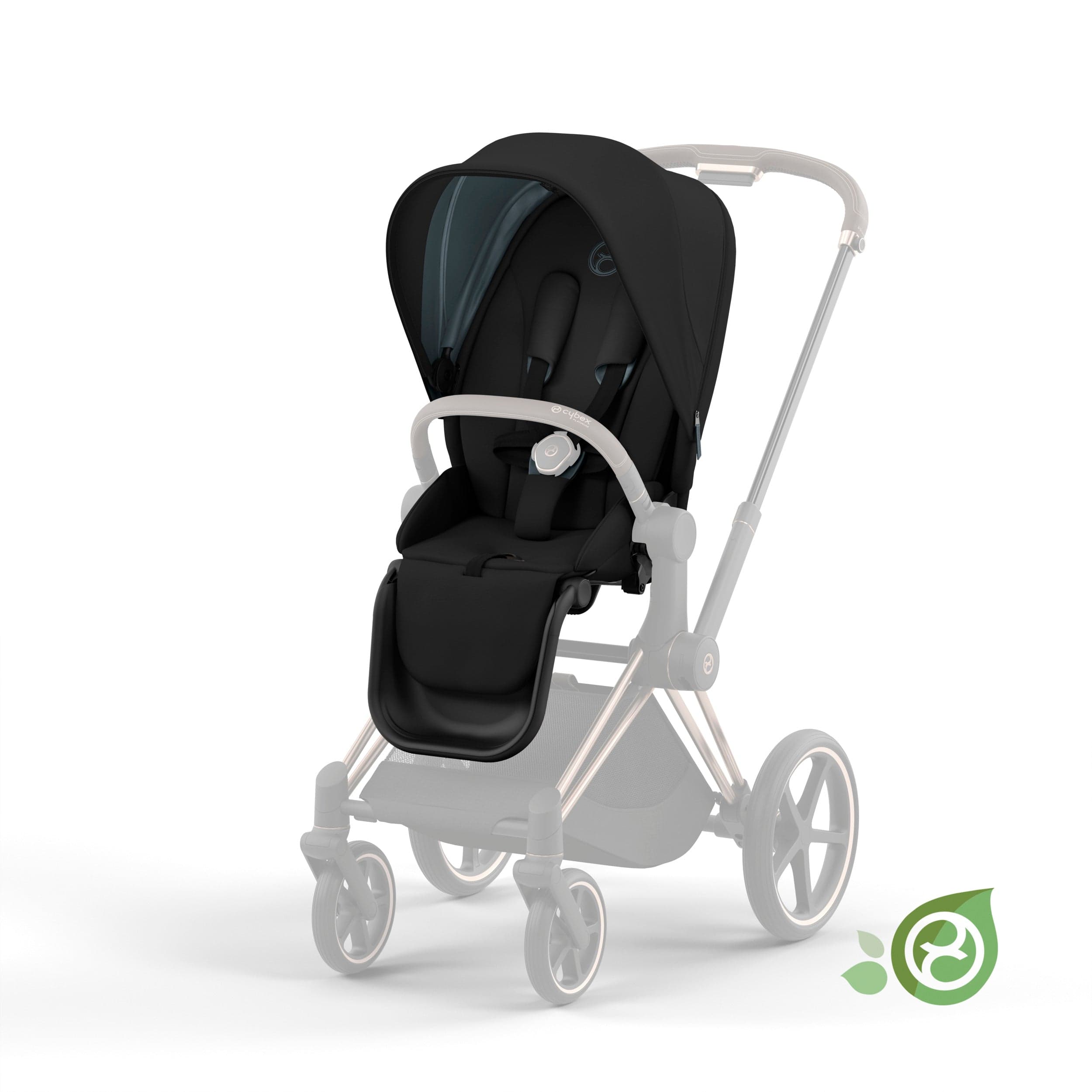 Cybex Priam 4 & ePriam 2 Stroller Seat Pack - Premium Baby Stroller Accessories for Comfort & Safety | Perfect for Daily Walks, Shopping & Travel