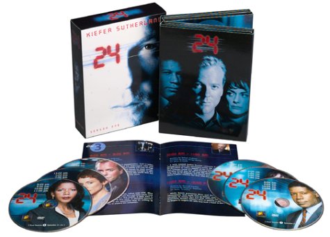 24 Season 1 DVD Box Set - Complete First Season | Action Thriller TV Series | Perfect for Binge-Watching & Collector's Edition
