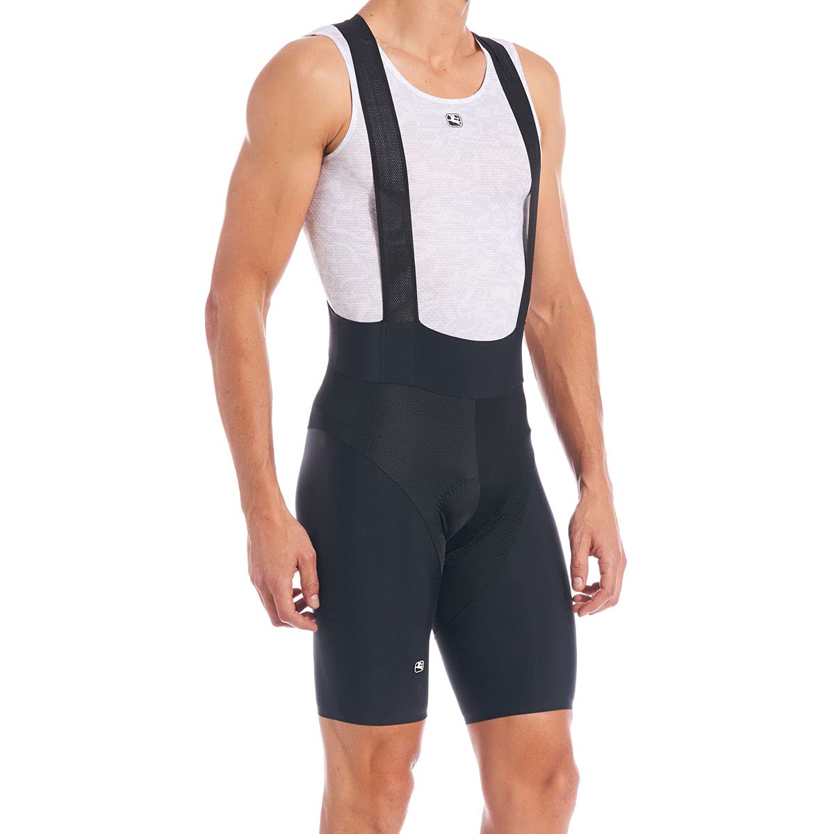 Giordana Men's Lungo Cycling Bib Shorts - Breathable & Padded for Long-Distance Rides | Comfortable Bike Shorts for Road Cycling & Training