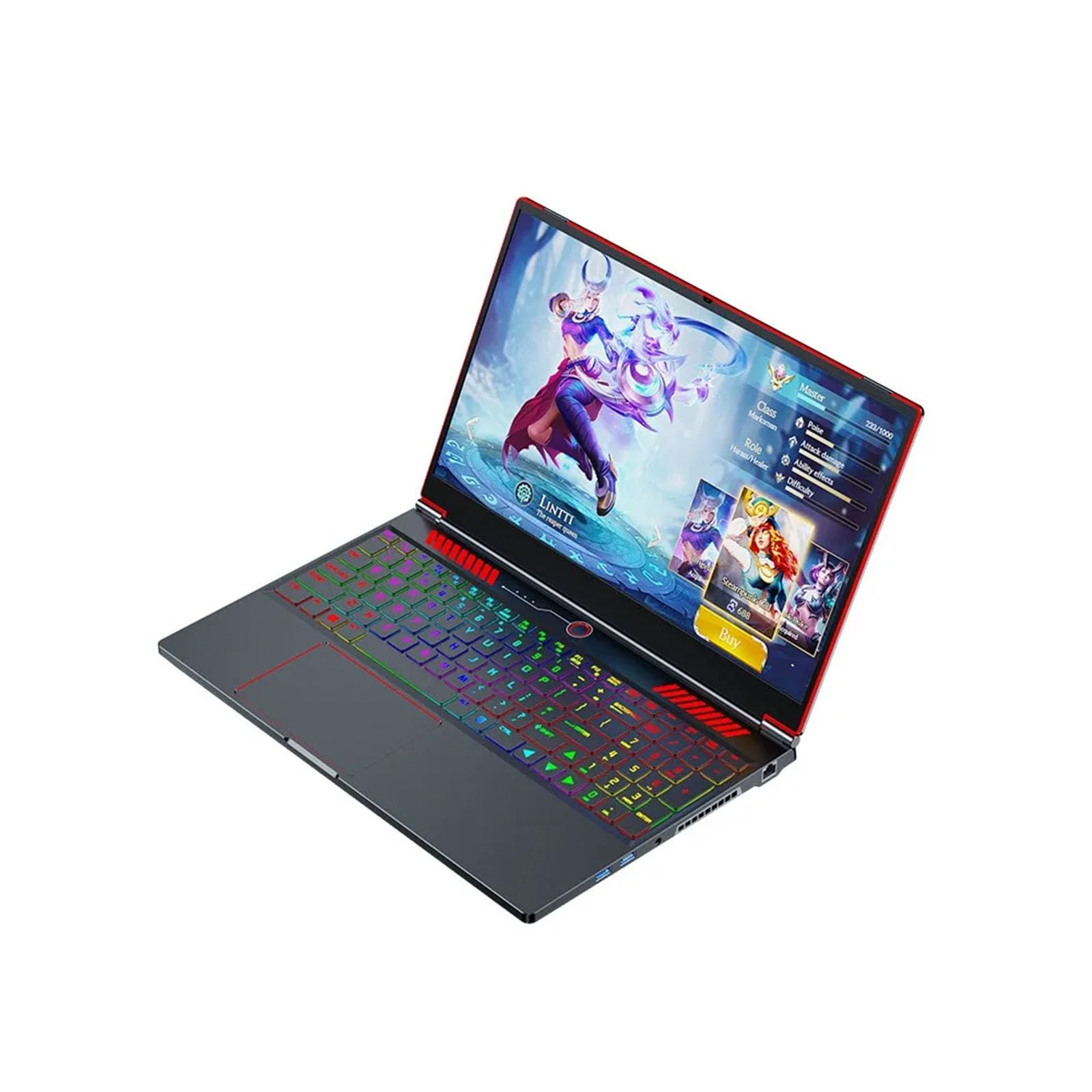 Tuofudun 16.1 Inch Gaming Laptop - Intel Core i9 10885H/i7 Processor, GTX 1650 4GB GPU, 144Hz IPS FHD Display, Windows 11 Ultrabook - Perfect for Gaming, Streaming & Work