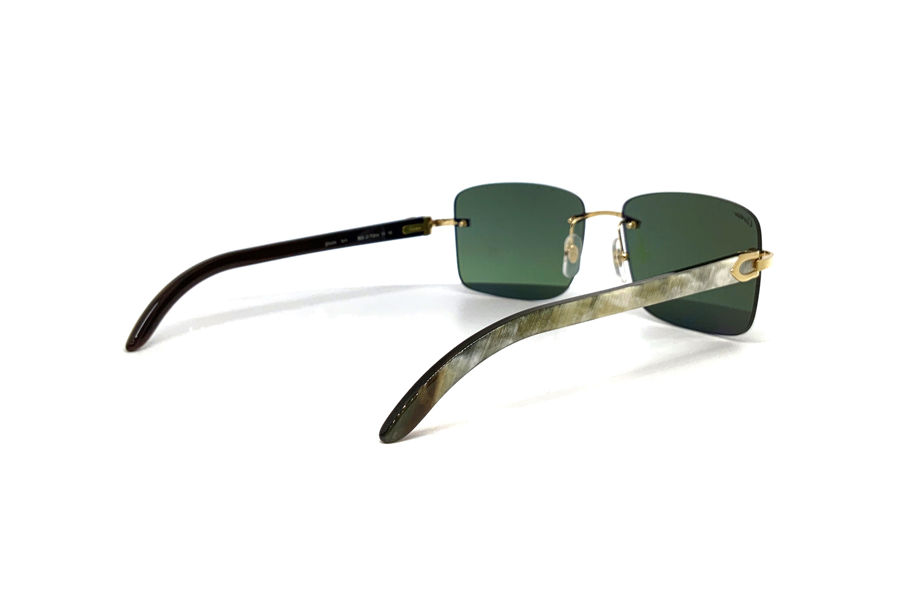 Cartier C Décor CT0030RS Buffalo Horn Sunglasses - Luxury Designer Shades for Men & Women | Perfect for Fashion, Travel & Outdoor Activities